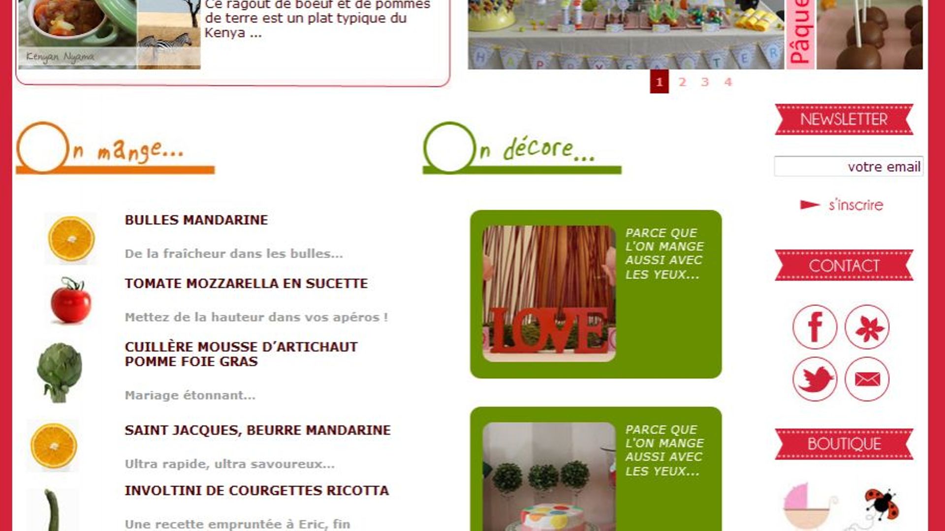 rencontre sophie 2012