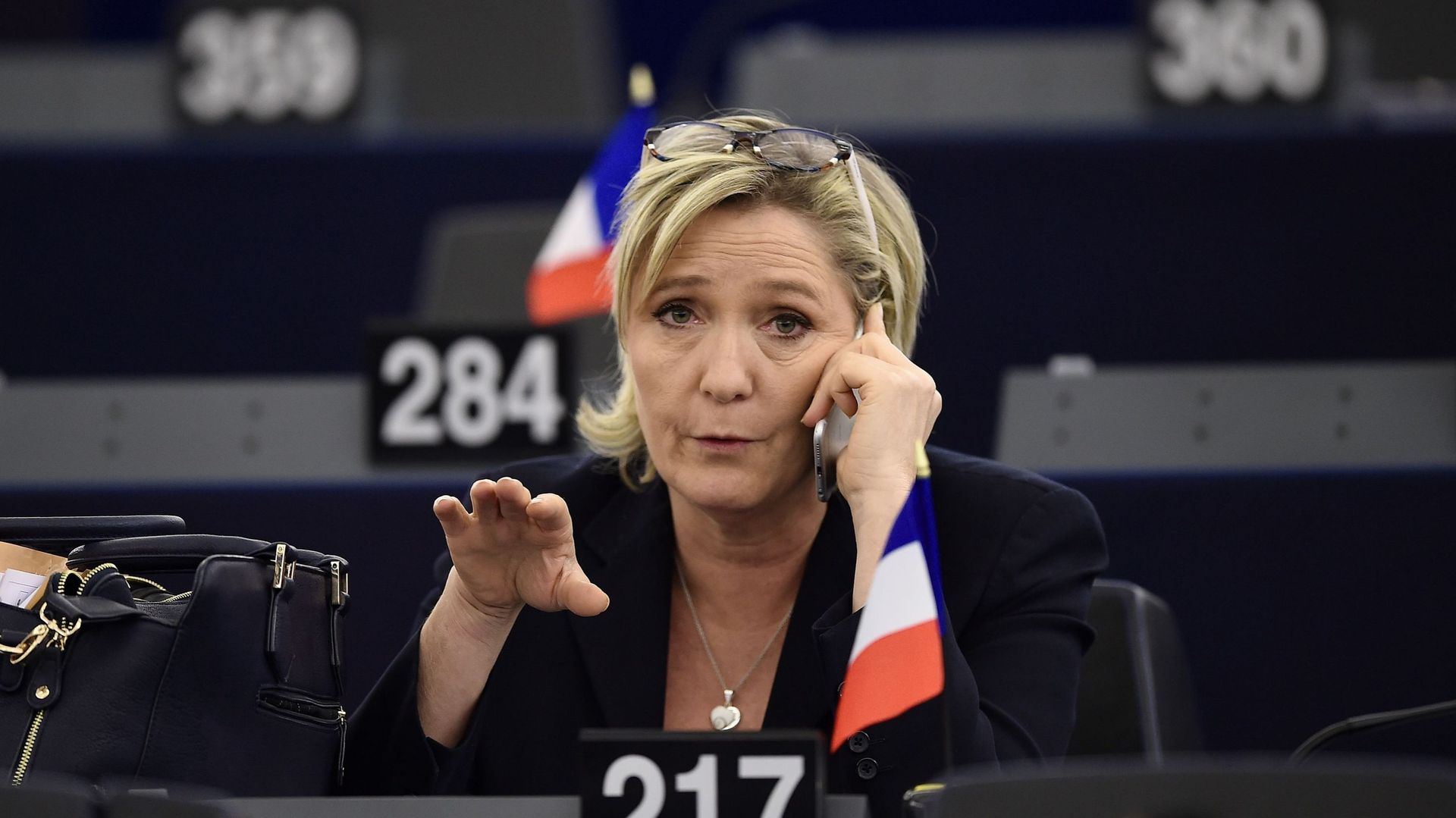 Marine Le Pen en 2017