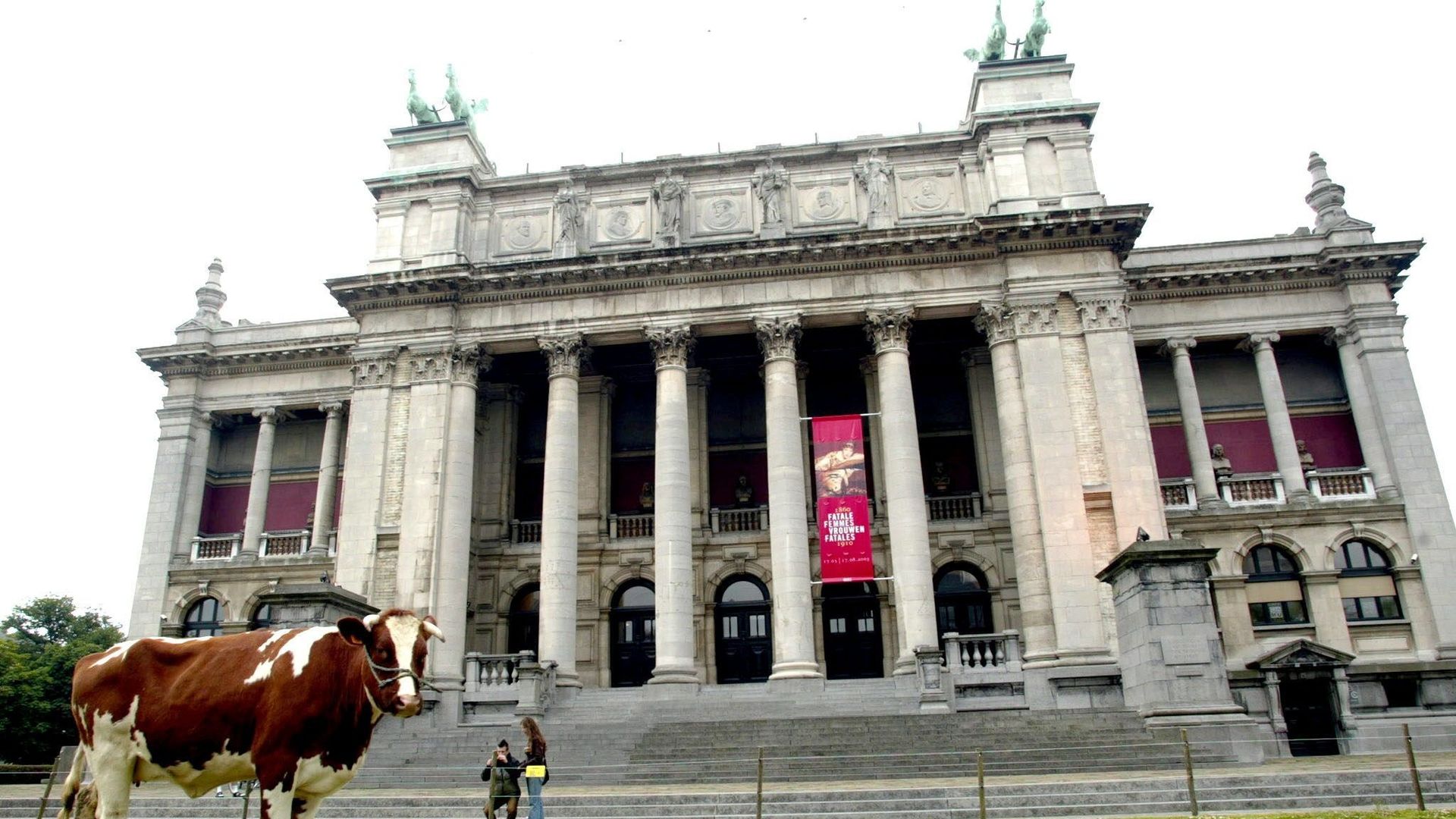 La façade du Musée des Beaux-Arts d'Anvers