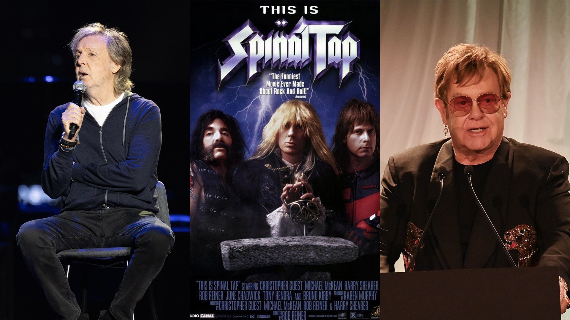 Paul McCartney et Elton John dans la suite de la parodie 'This Is