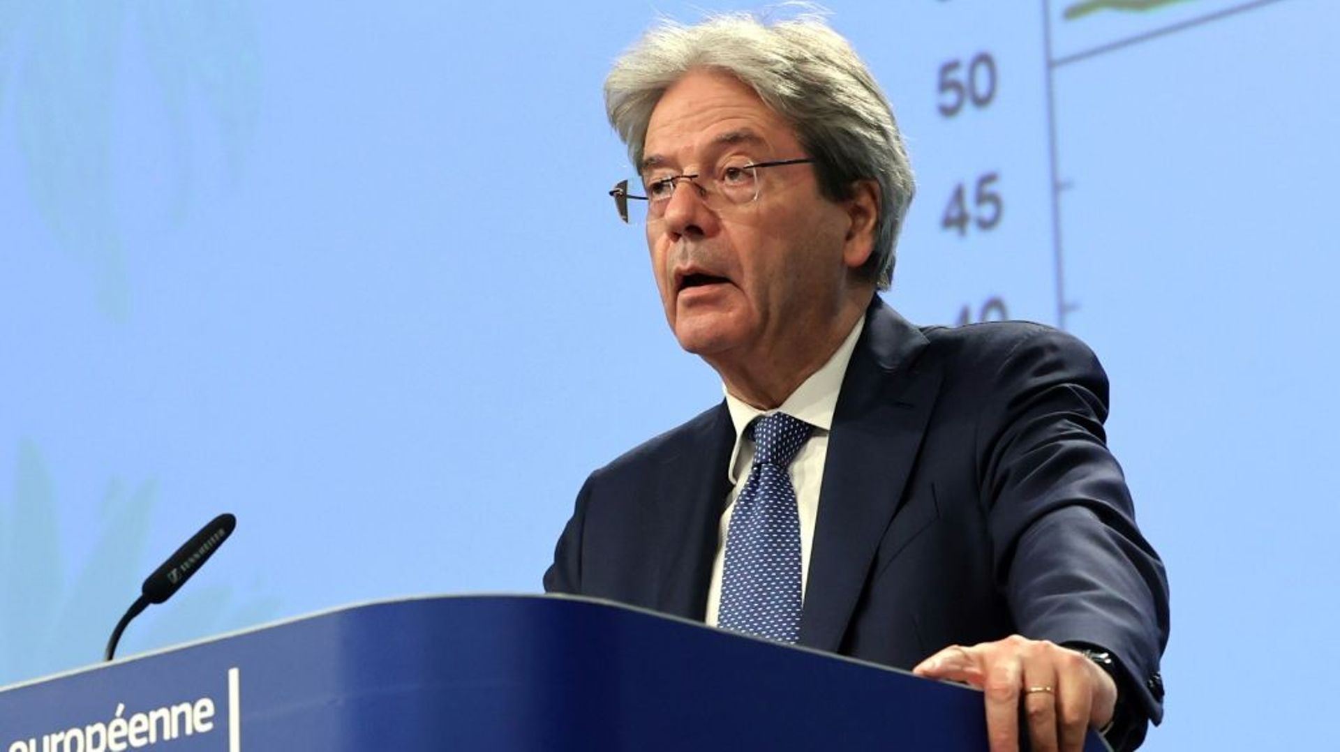 Le commissaire européen à l’Economie Paolo Gentiloni, à Bruxelles, le 14 juillet 2022