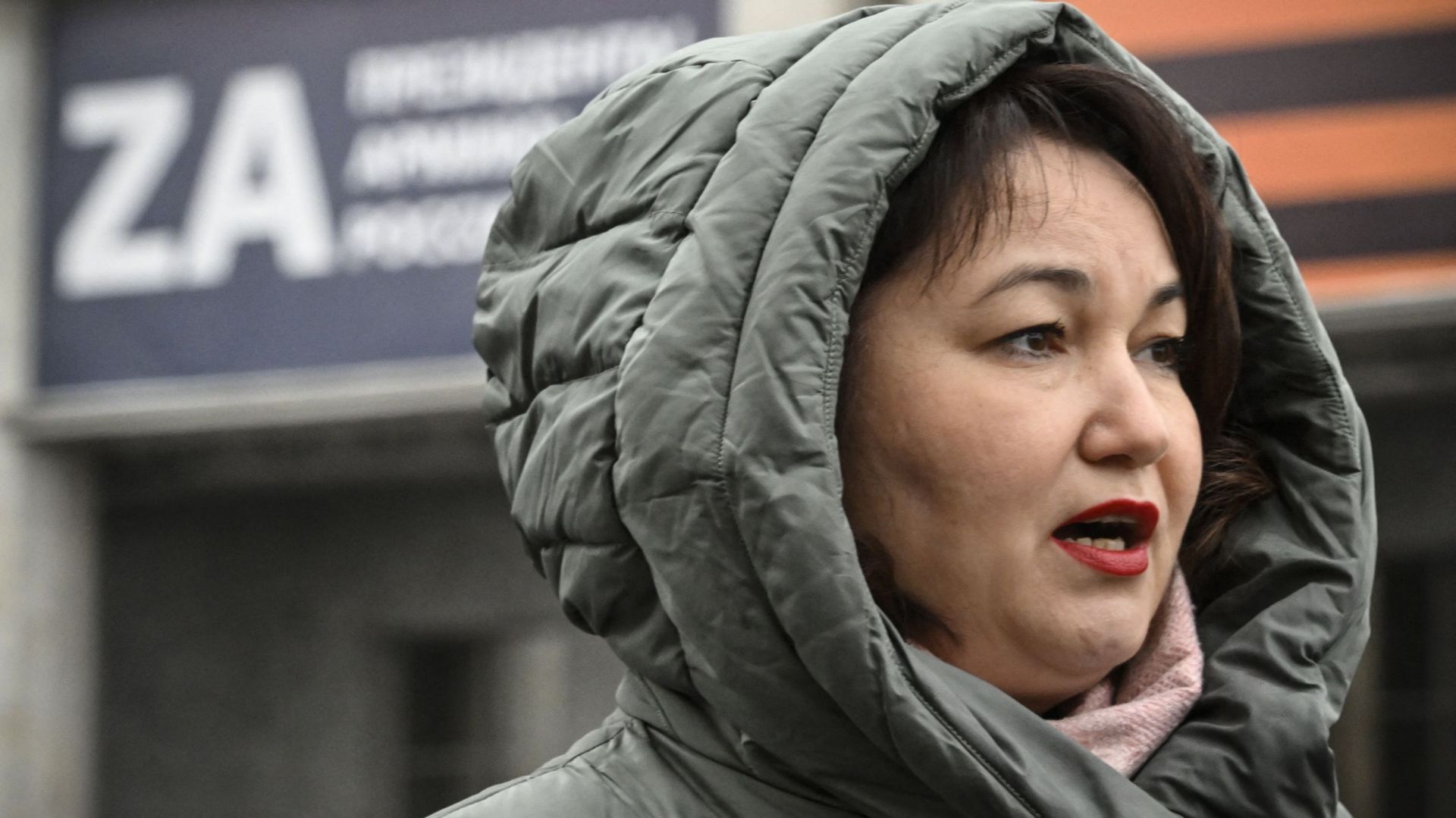 Olga Tsoukanova, mère d’un jeune homme qui effectue son service militaire. Comme d’autres mères, elle réclame de toute urgence que les militaires tiennent les promesses faites par le président Vladimir Poutine.