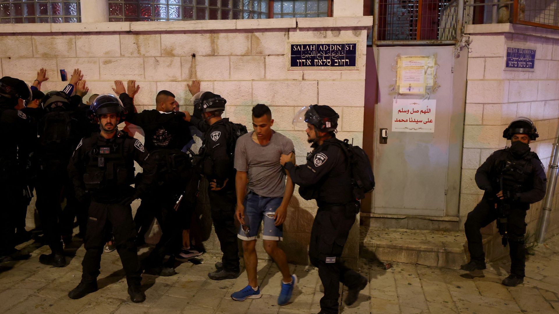 Heurts entre la police israélienne et des Palestiniens
