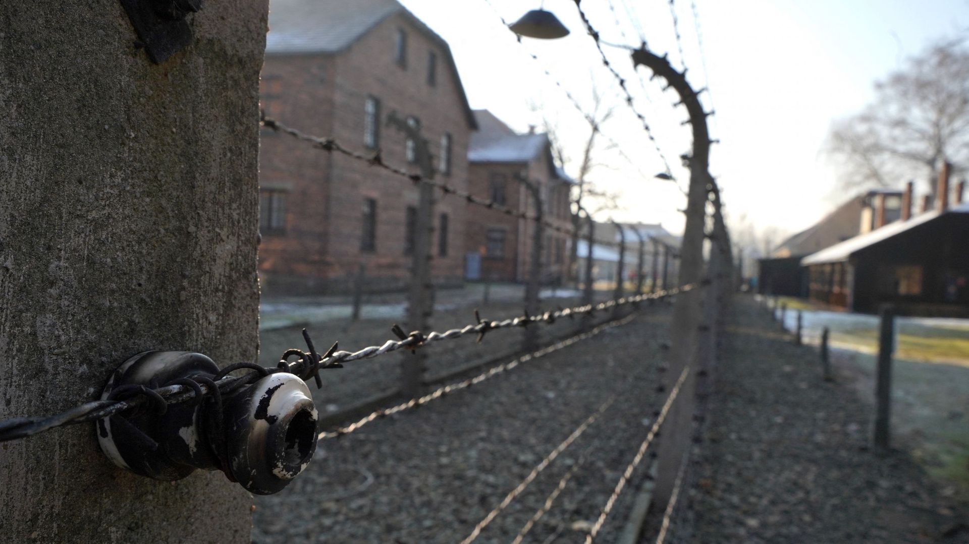 Image du camp d'Auschwitz.