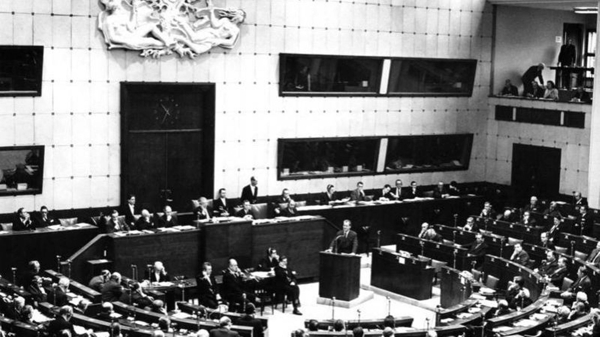 La Maison de l’Europe, salle partagée entre le Conseil de l’Europe et le Parlement européen jusqu’en 1999