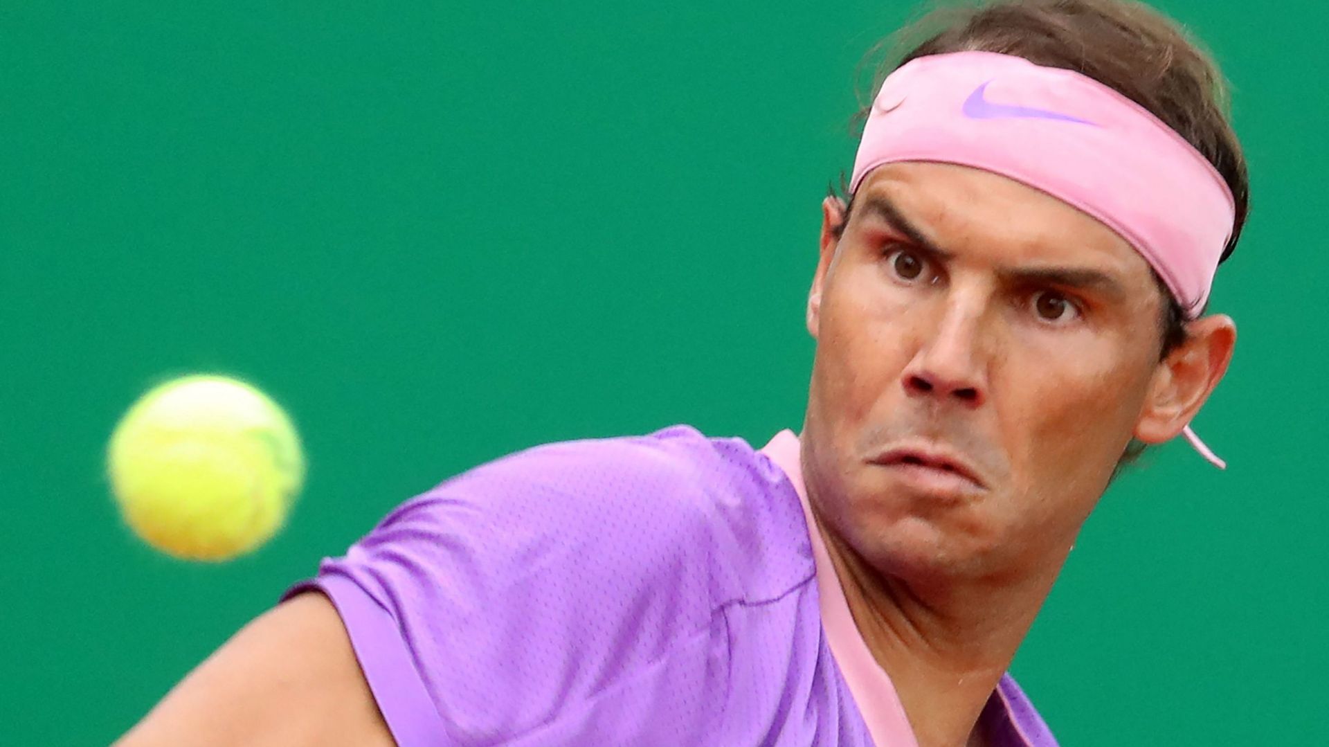 Tennis : Rafael Nadal à Monte-Carlo