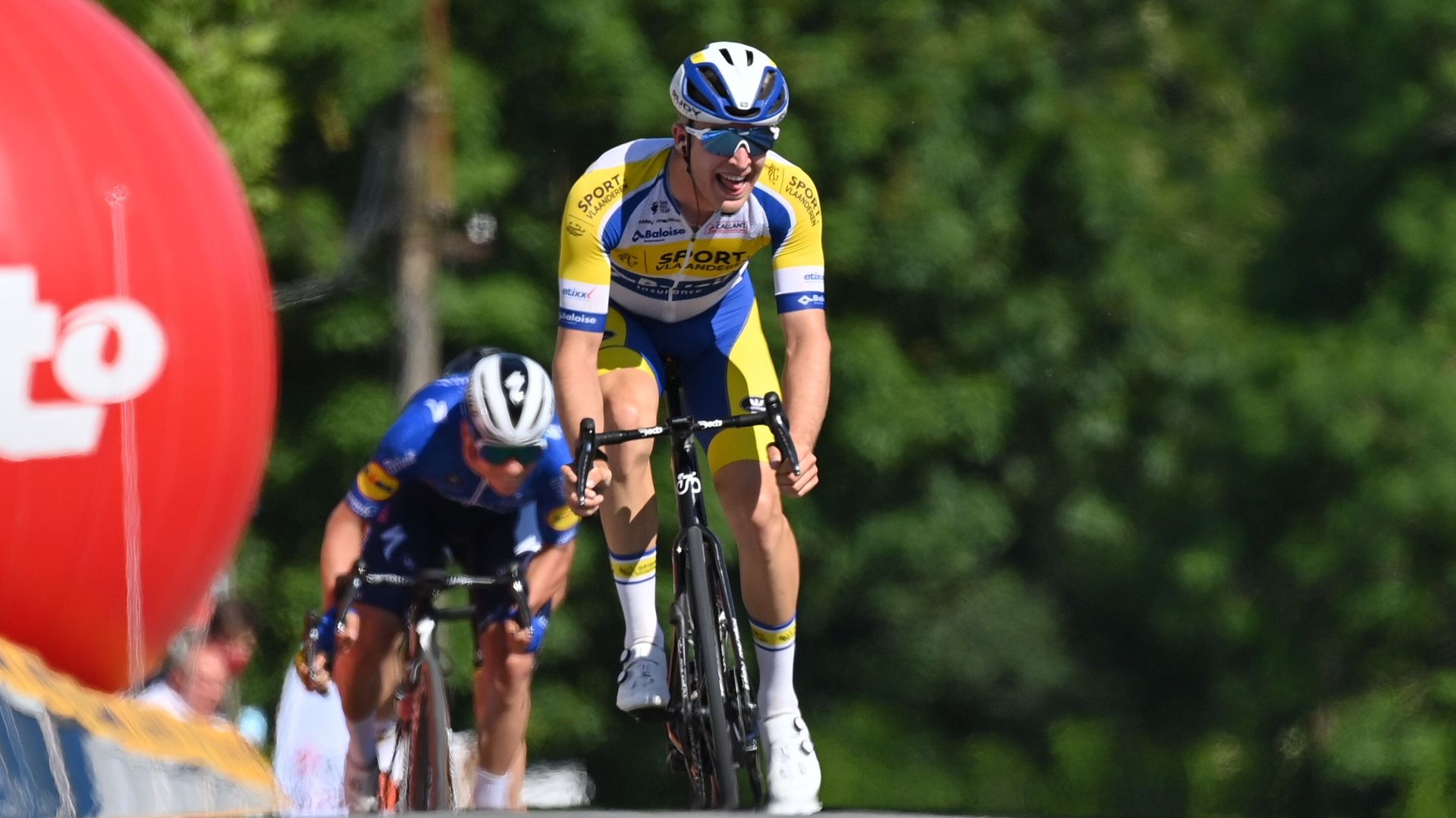 Tour de Belgique Remco Evenepoel remporte le chrono et augmente son