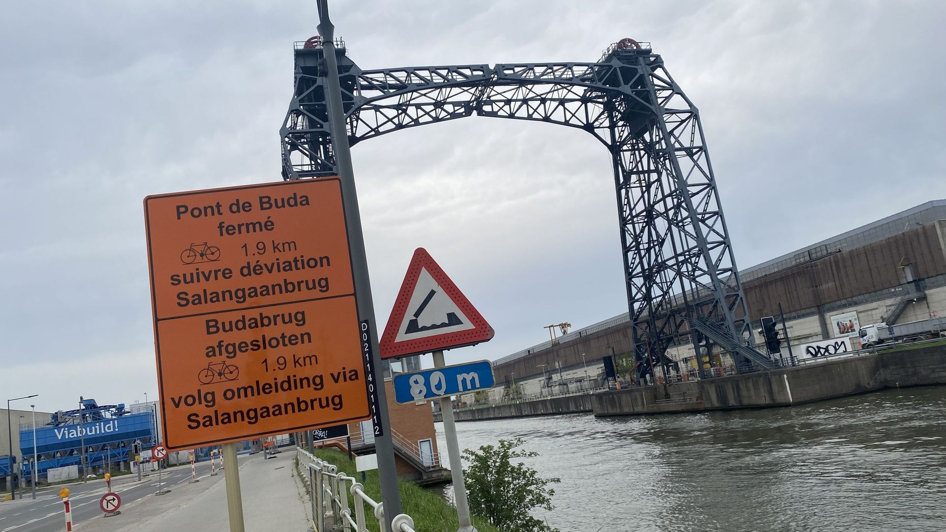 Le pont de Buda est fermé et démonté depuis l’accident.