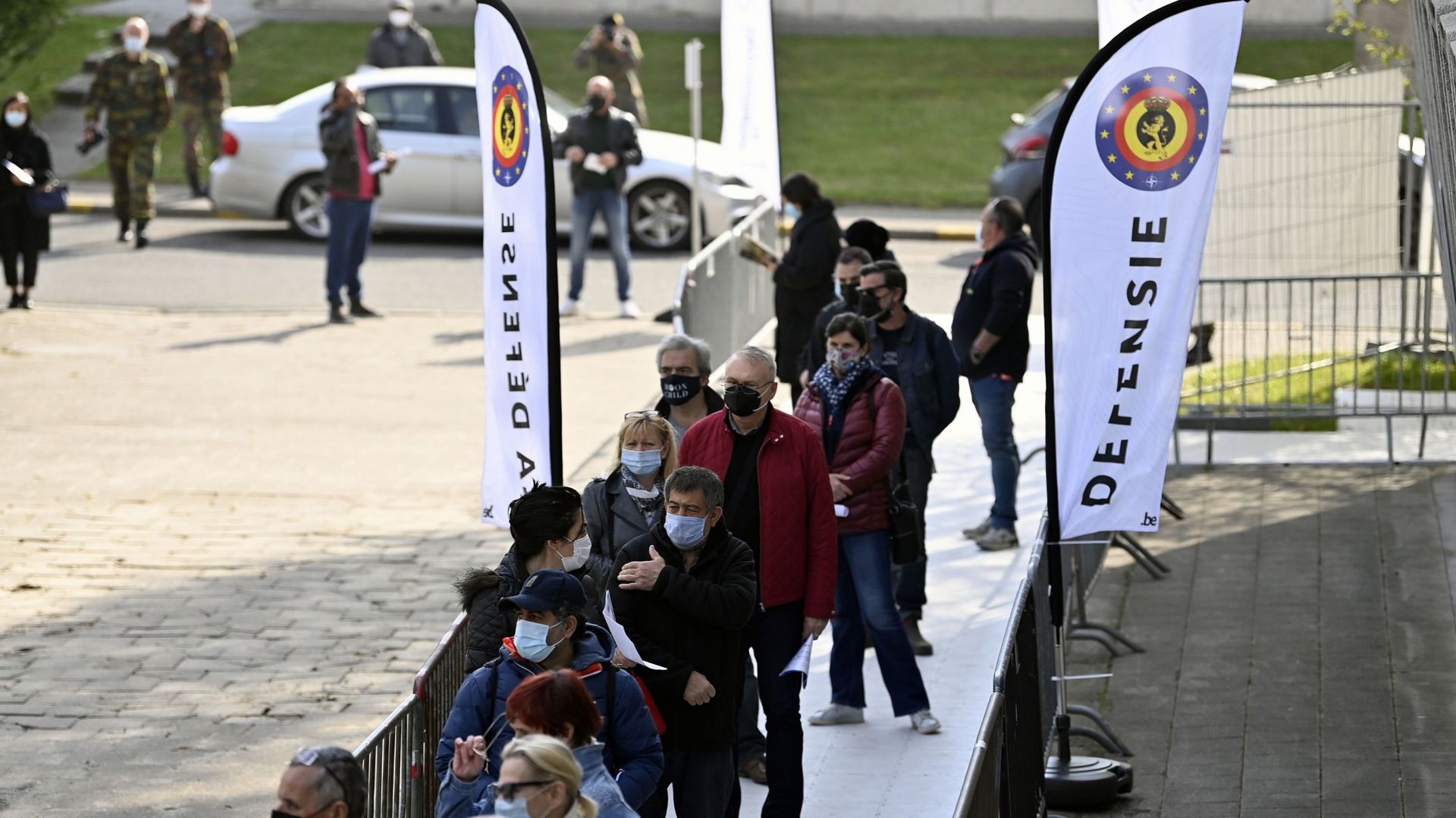 Le centre de vaccination de l’hôpital militaire ferme : 60.000 personnes y sont passées