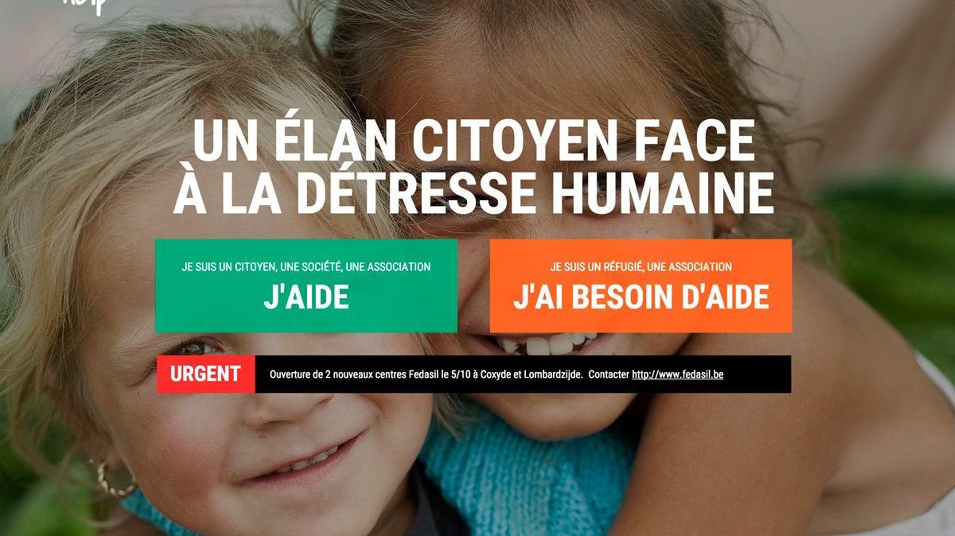 Des particuliers lancent un site web pour centraliser l'aide aux réfugiés