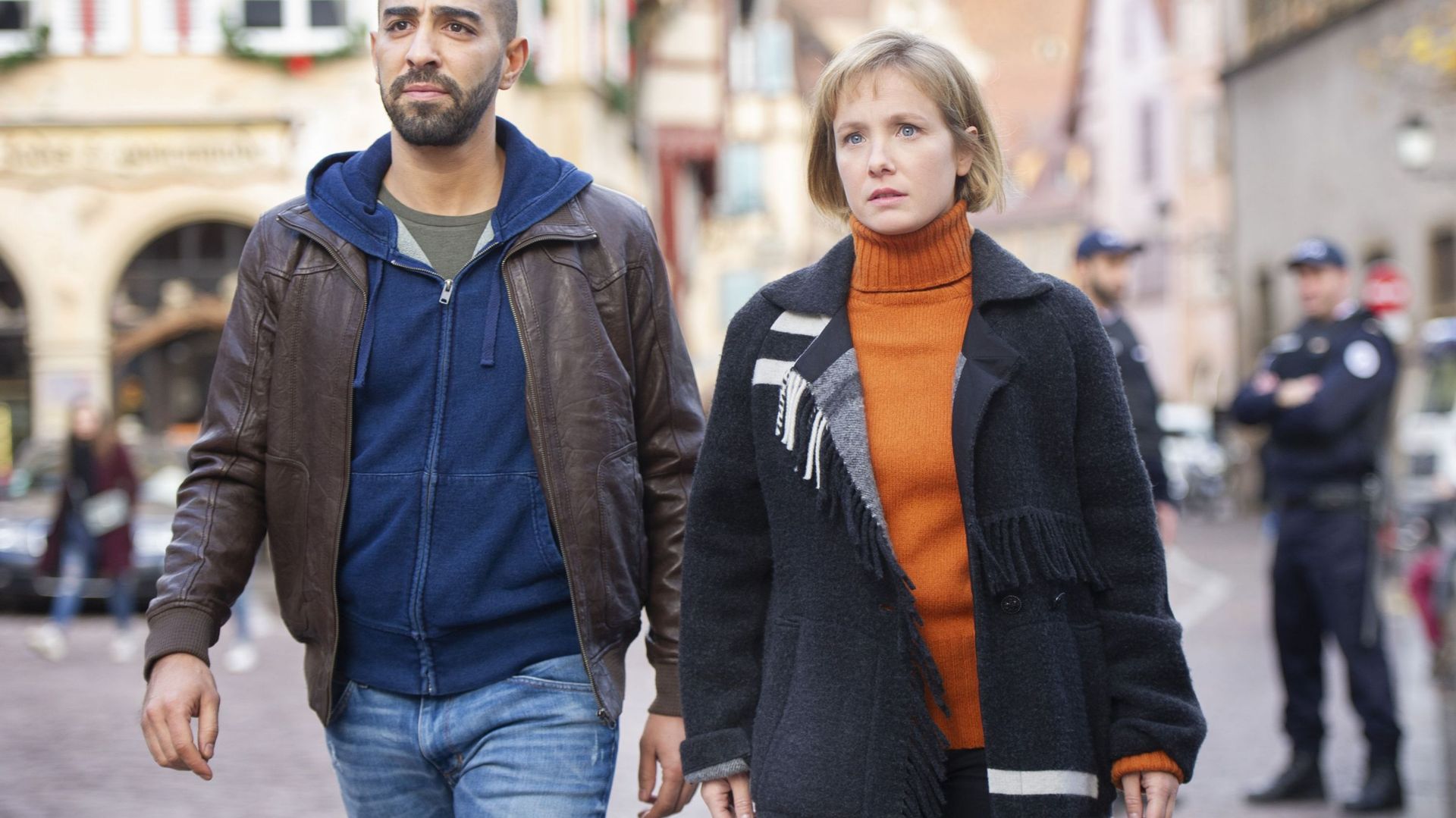 « Les Murs du Souvenir », Gaëlle Bona et David Kammenos dans une