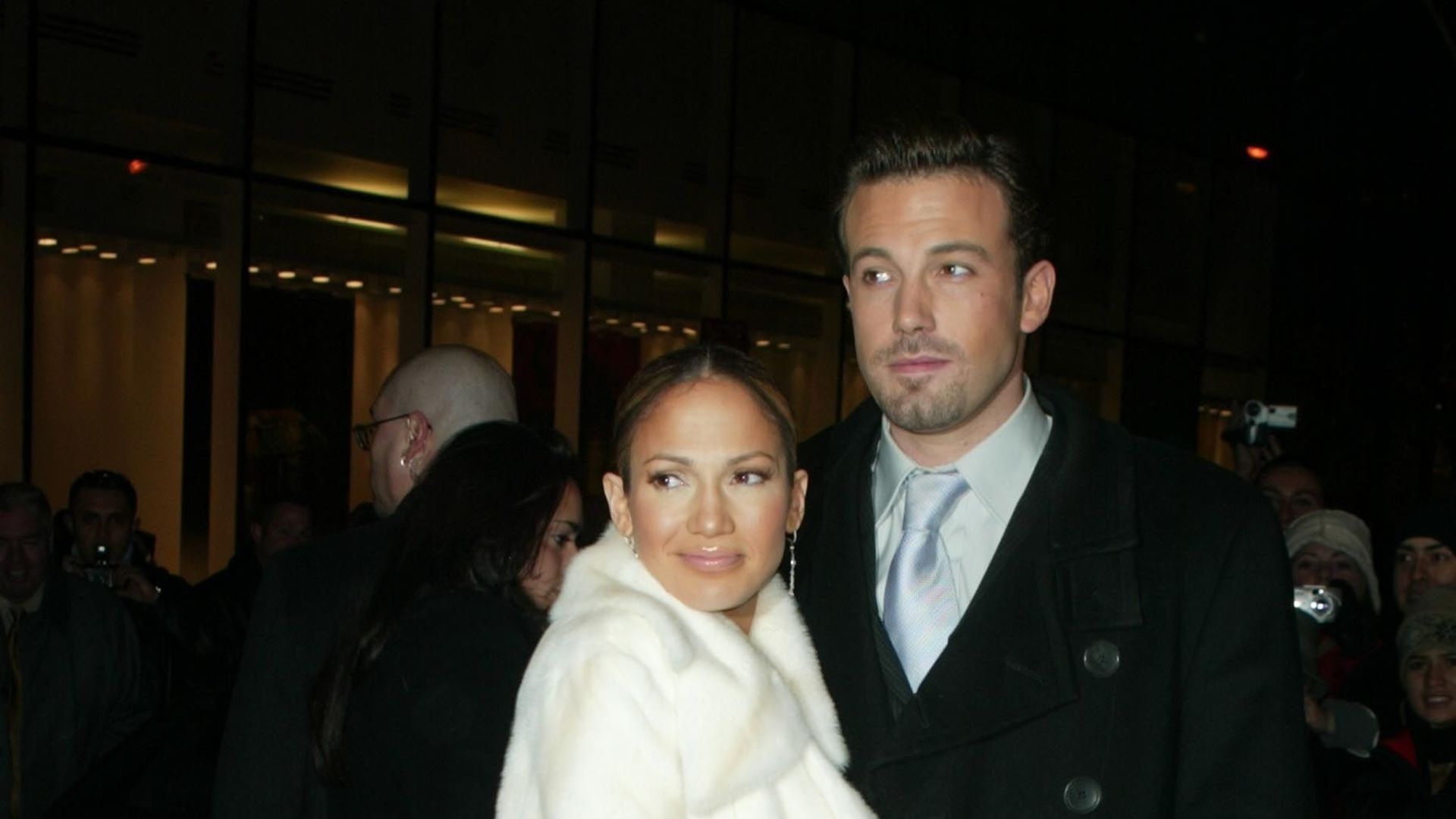 Jennifer Lopez et Ben Affleck en décembre 2002