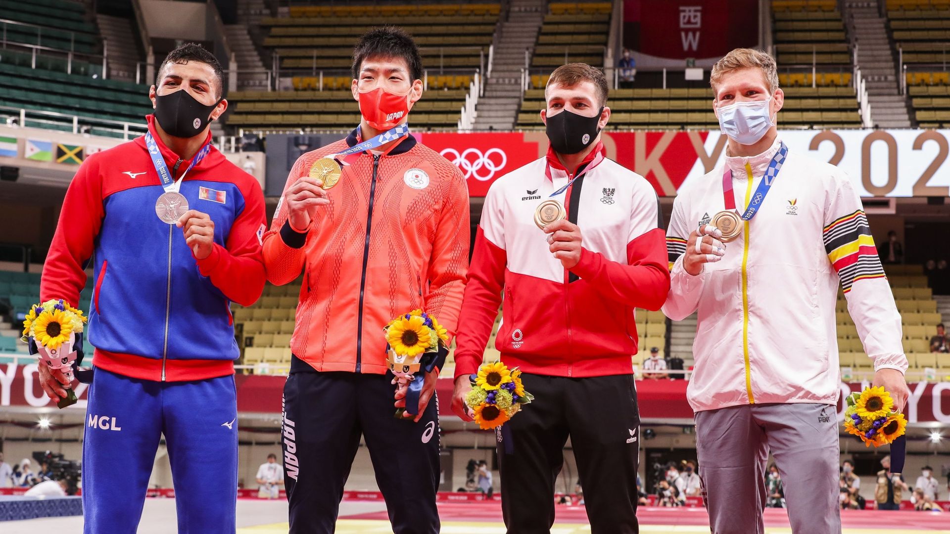 Matthias Casse médaillé de bronze et sur le podium des JO 2020 de Tokyo