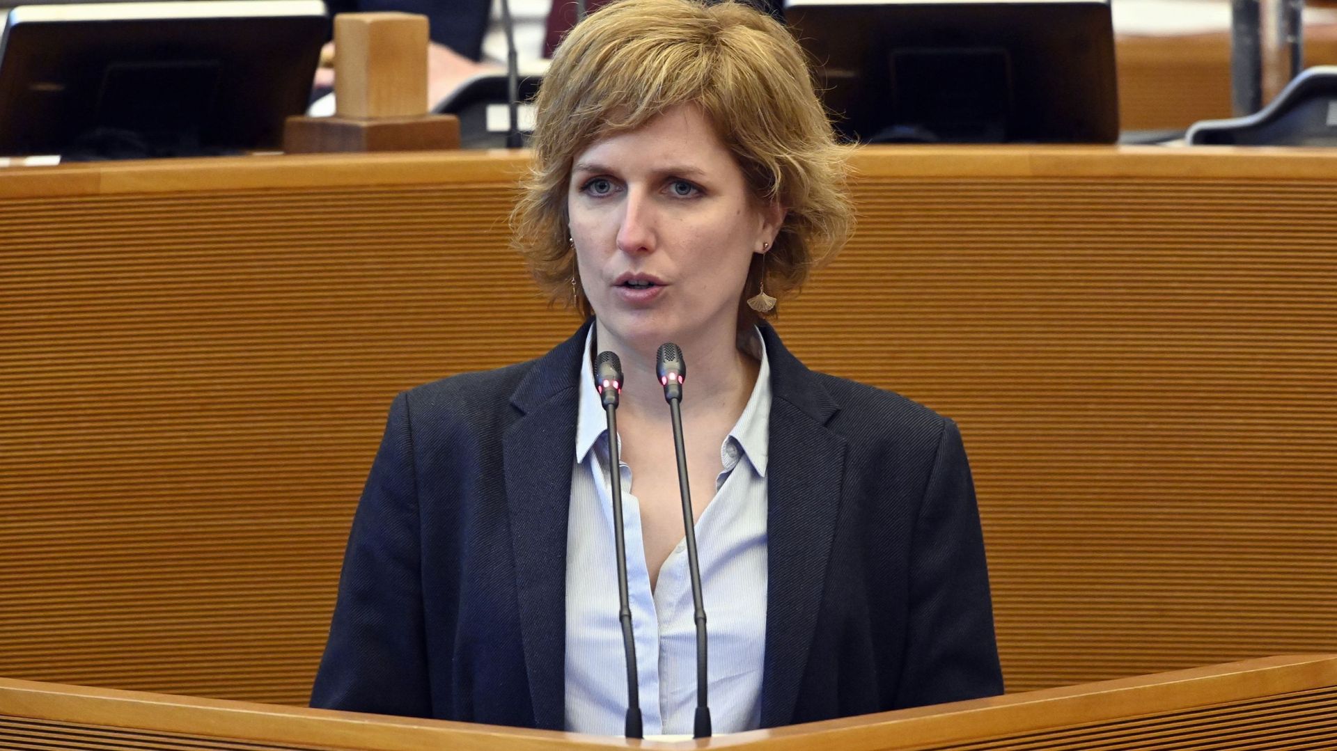 Céline Tellier, au parlement wallon (archives)