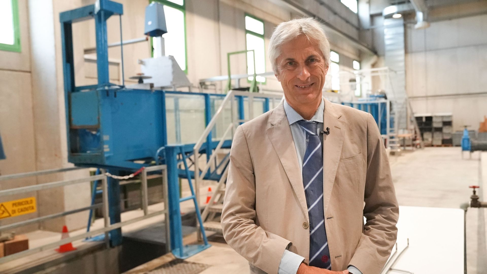 Alberto Montanari, professeur d’hydrologie et de construction hydrologique à l’Université de Bologne.