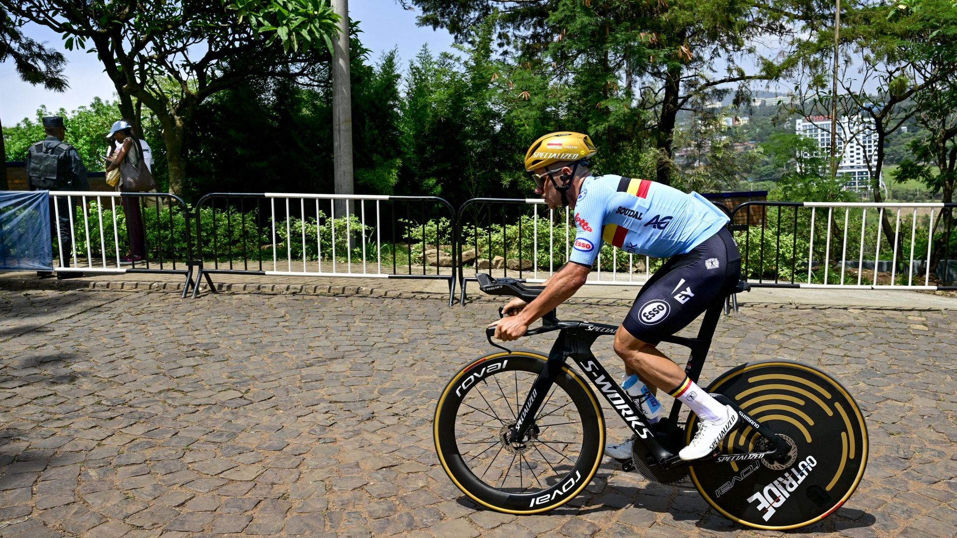 Direct vidéo, Mondiaux de cyclisme : Evenepoel dernier coureur à partir, ses concurrents passeront juste avant