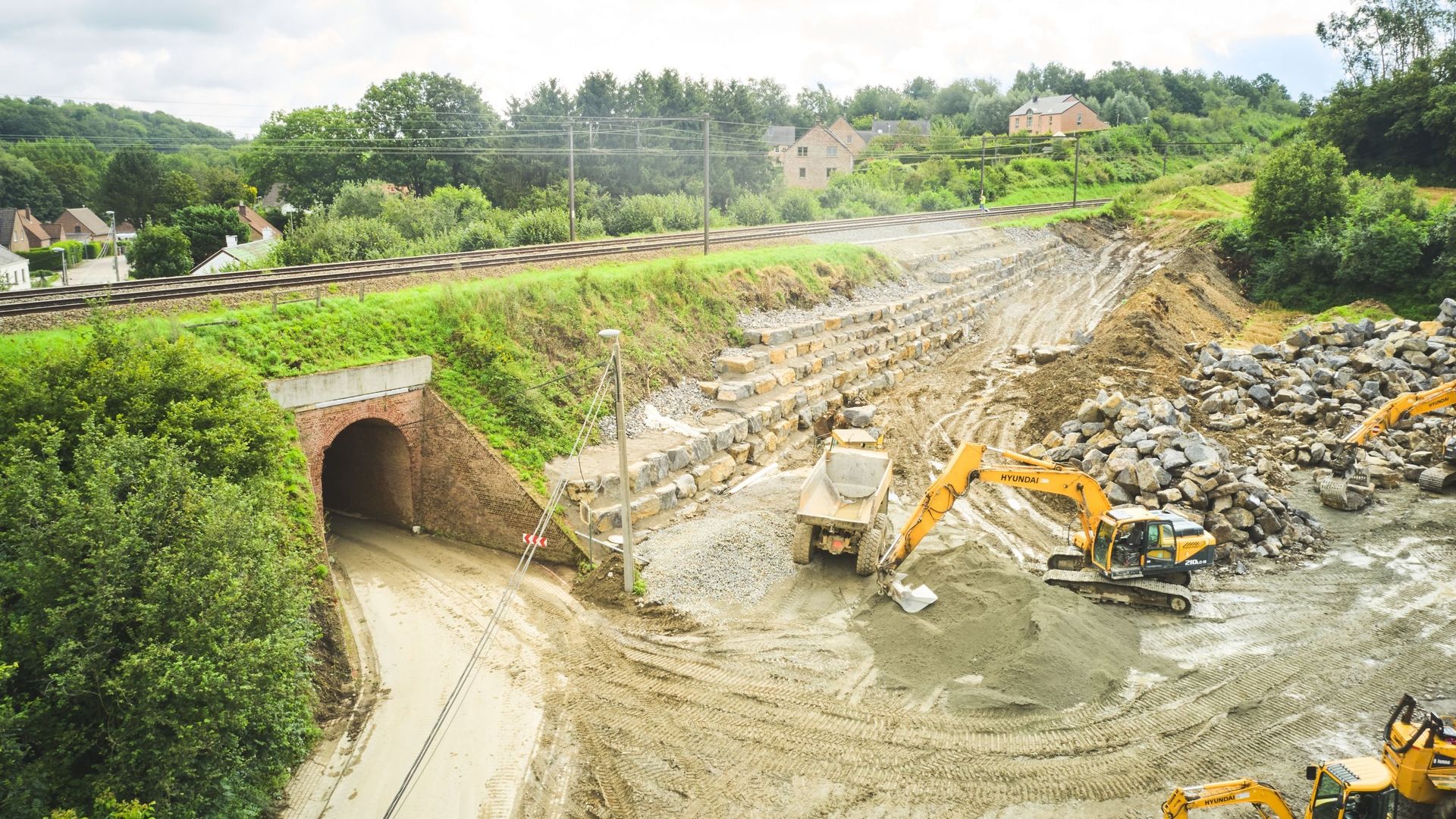 Bientôt la fin des travaux sur la ligne Namur-Bruxelles, où le trafic ferroviaire devrait reprendre dès le 30 août.