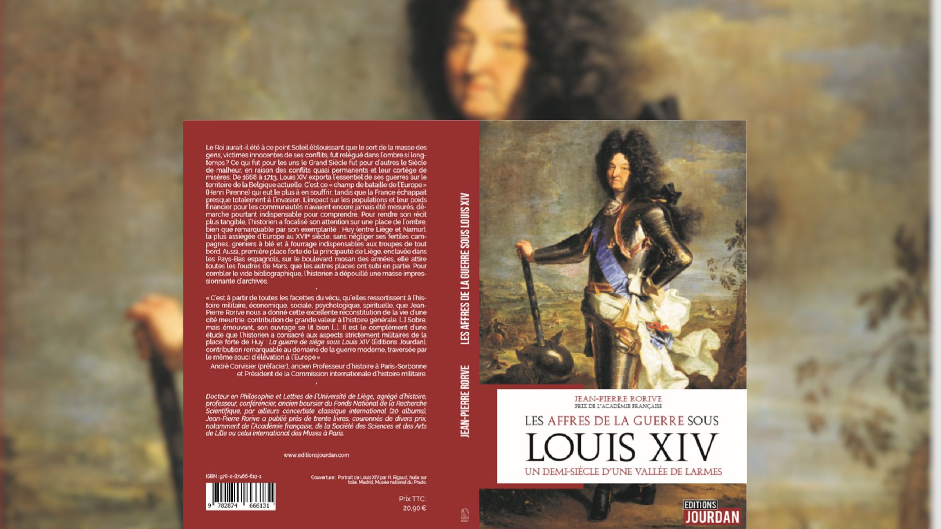 "Les affres de la guerre sous Louis XIV", le nouvel ouvrage de l'historien Jean-Pierre Rorive