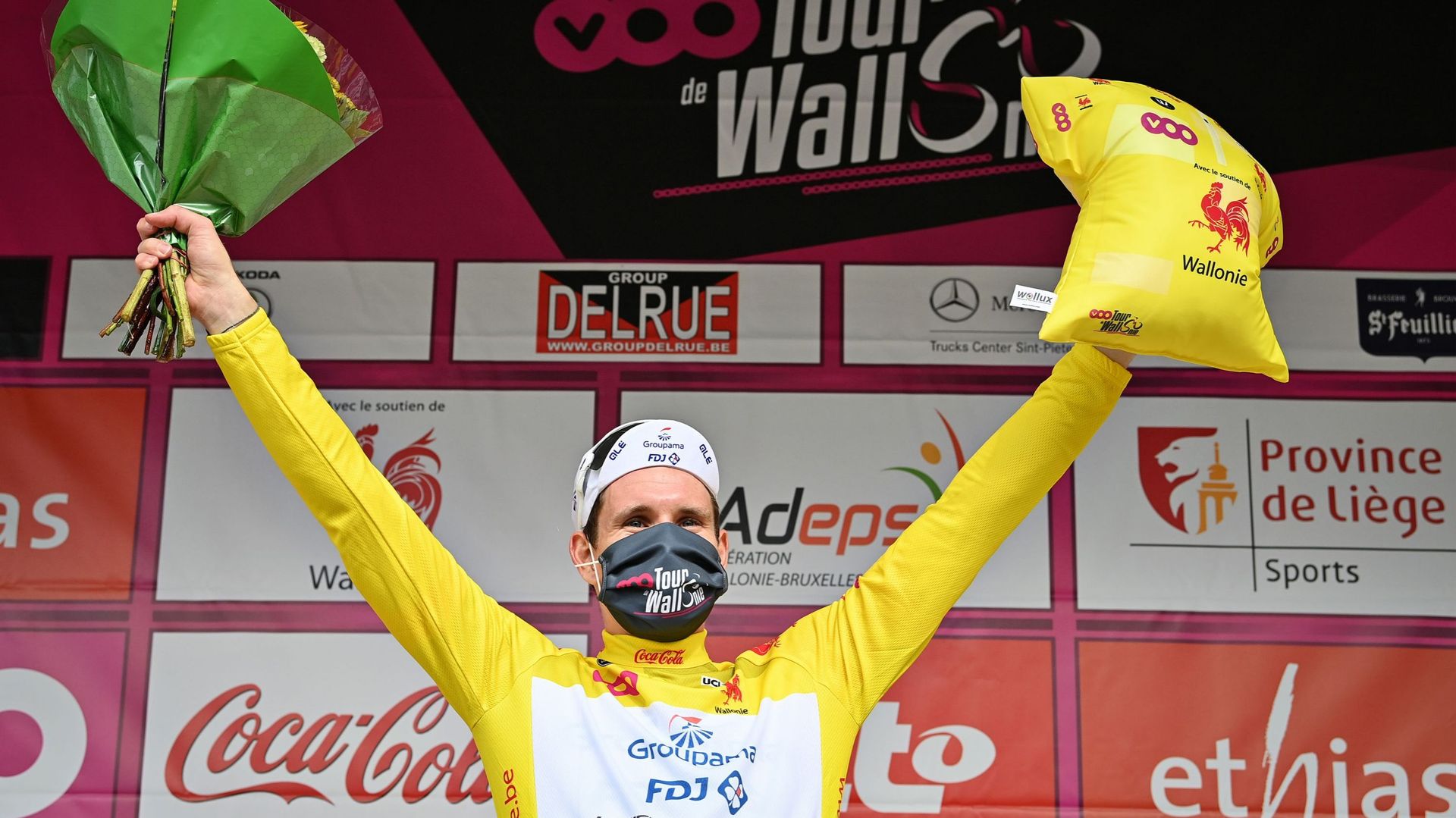 Le Tour de Wallonie 2021 s'élancera de Genappe le 20 juillet. L'an dernier c'est Arnaud Démare qui avait remporté la course. 