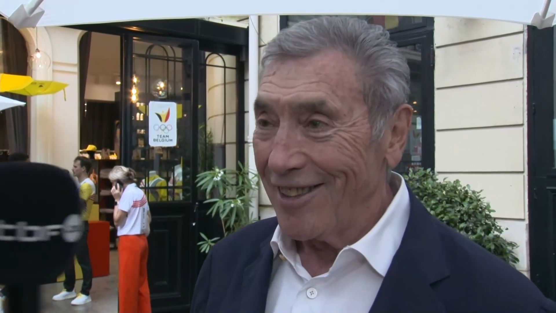 JO Paris 2024 – Eddy Merckx ravi après les médailles d’Evenepoel et van ...