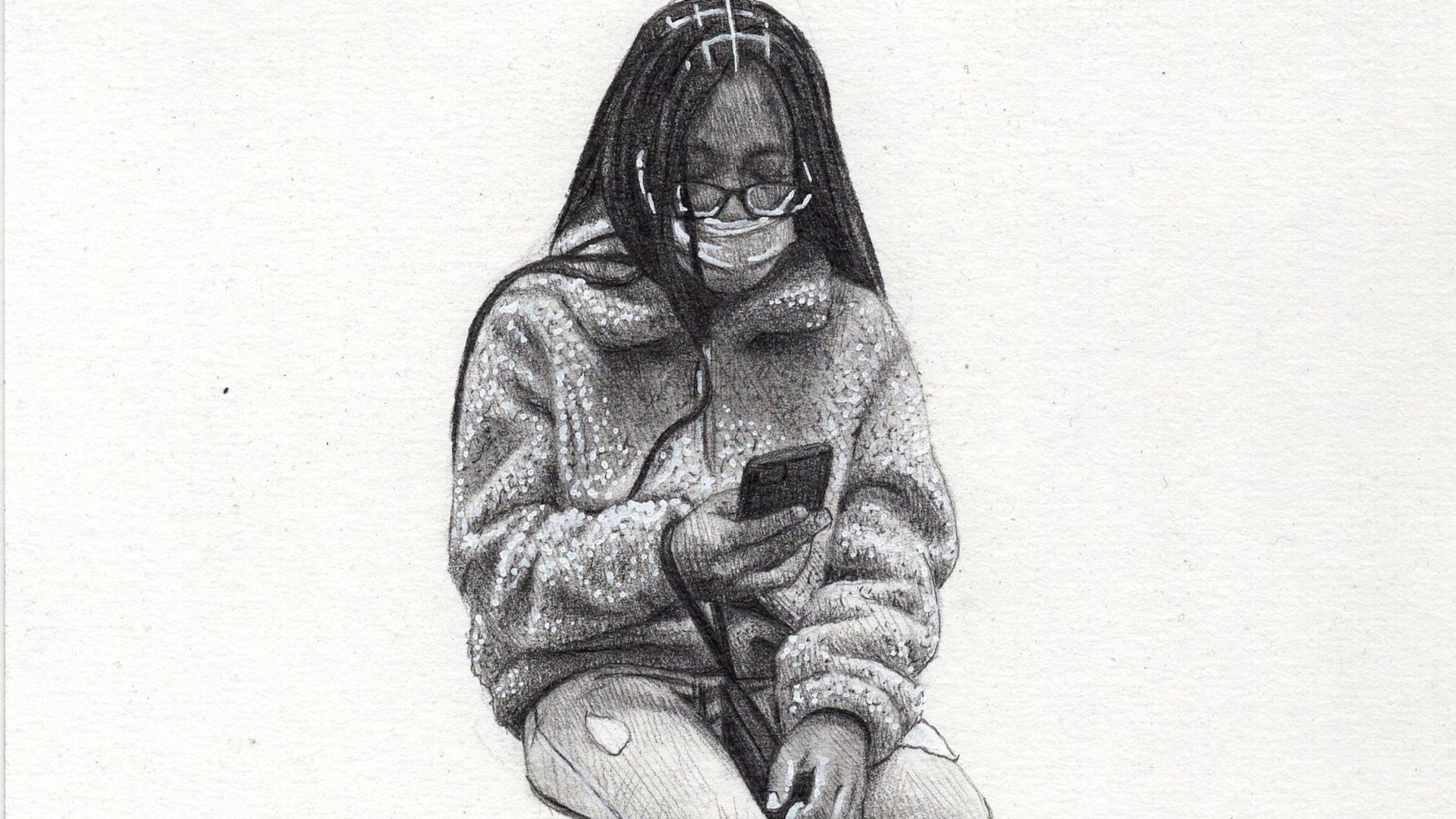 Cet artiste dessine des inconnus dans le métro, puis leur offre leur portrait ultra-réaliste!