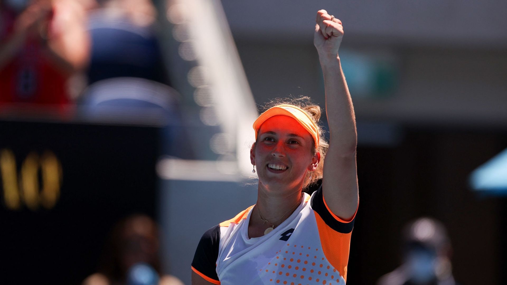 Elise Mertens s’est qualifiée pour les huitièmes de finale de l’Open d’Australie de tennis