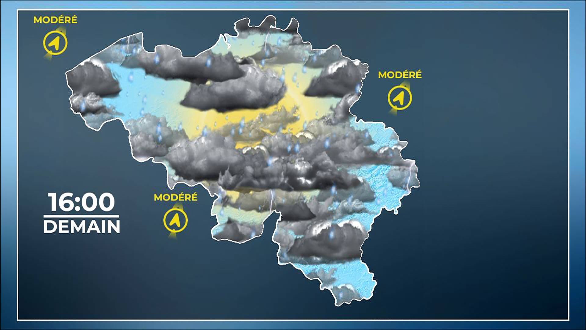 Météo : encore un week-end instable mais il y a une bonne nouvelle