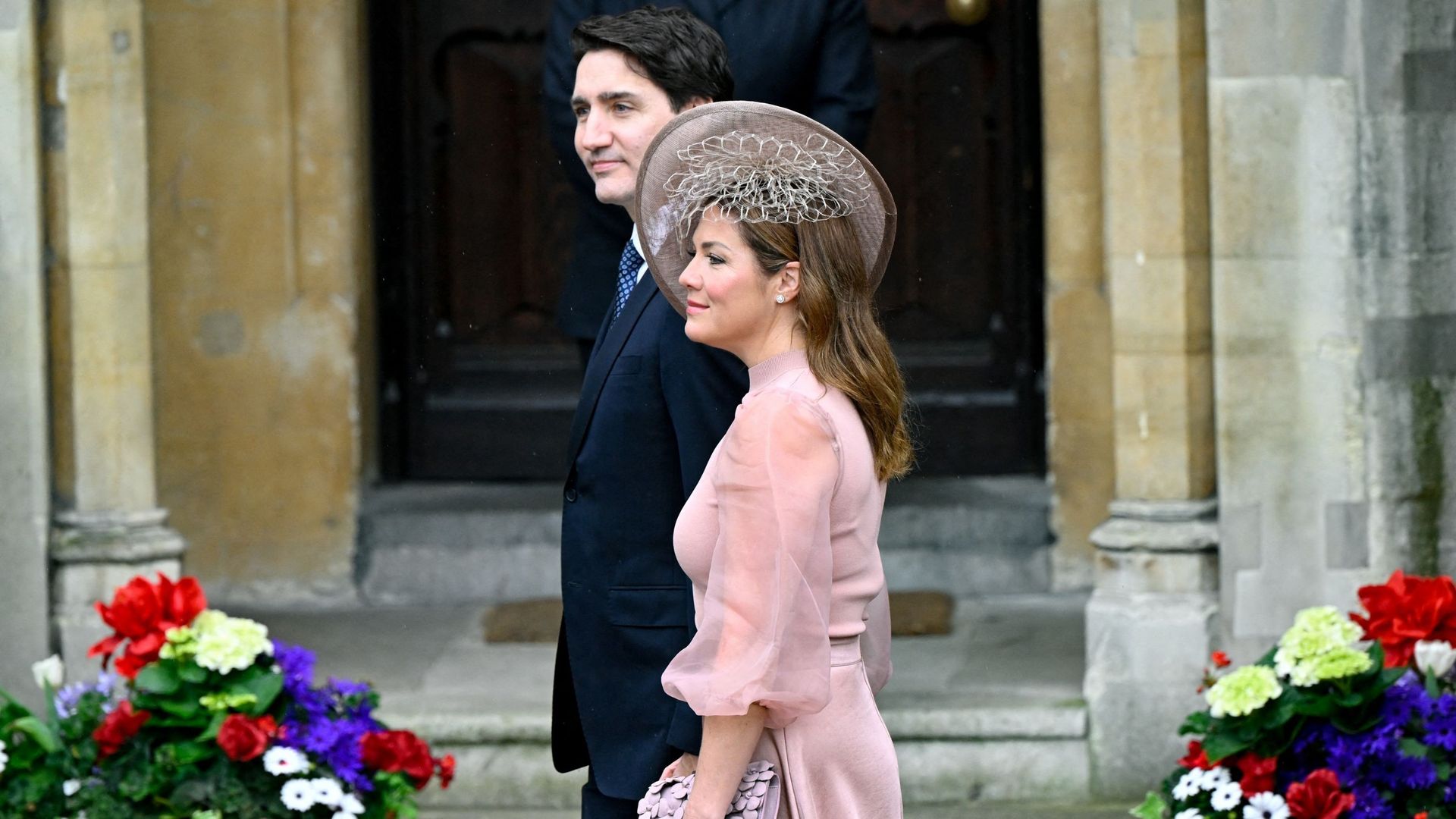 Le Premier ministre canadien Justin Trudeau et sa femme Sophie.