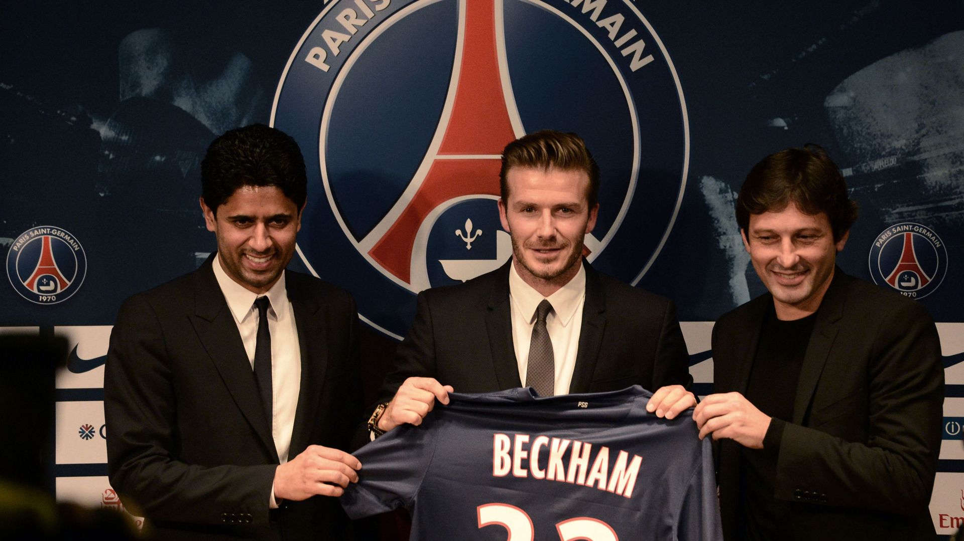  Beckham rejoint le PSG pour 5 mois 