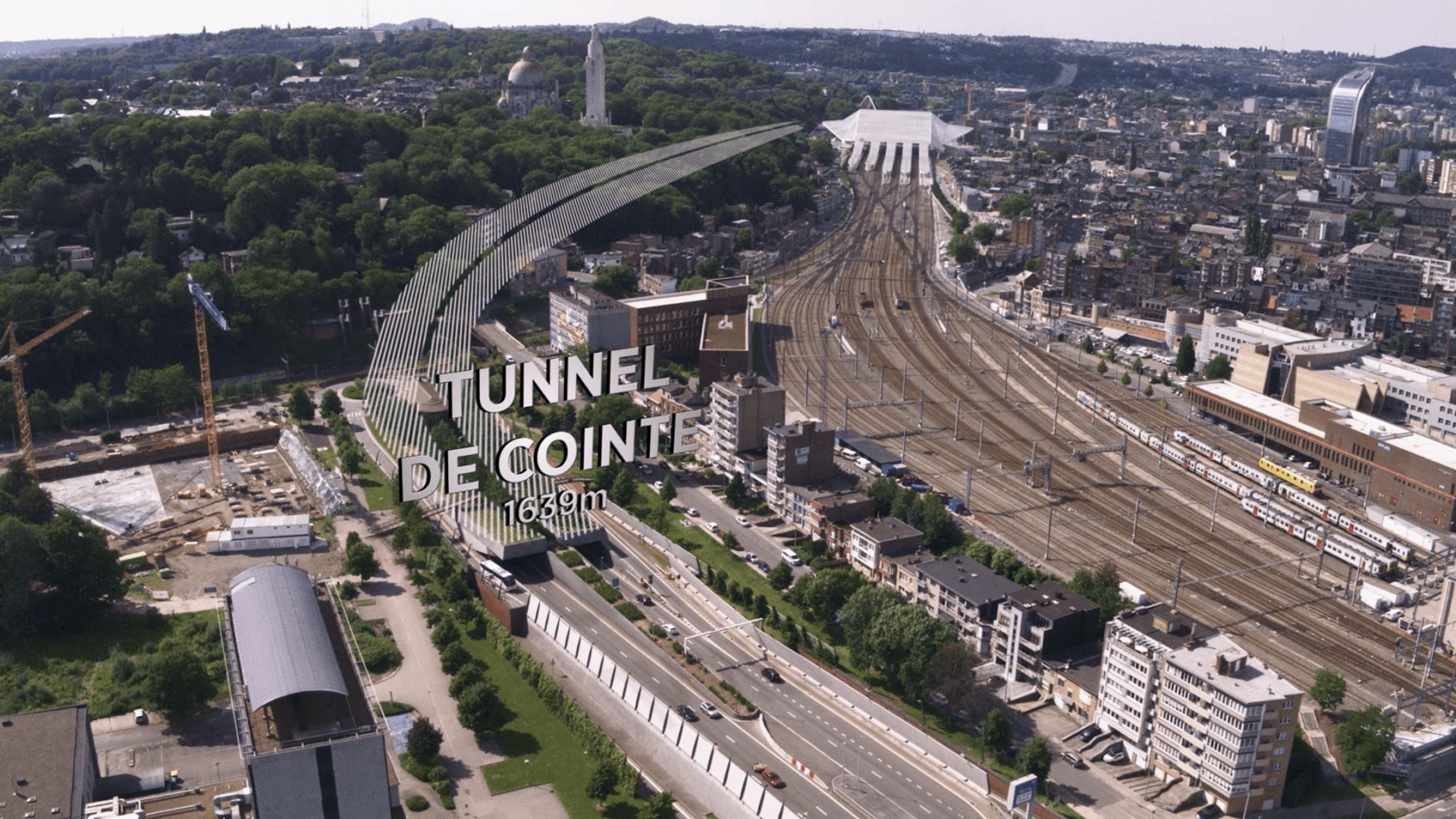 Les 1639 mètres du tunnel de Cointe seront fermés en direction du Luxembourg.