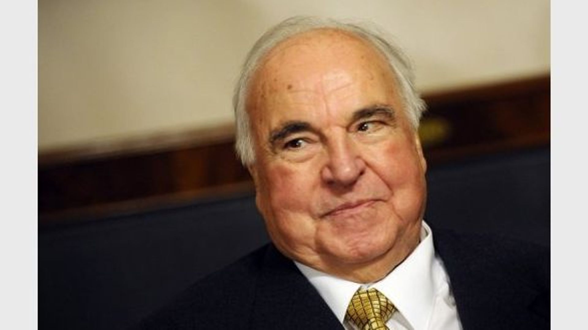 Allemagne Helmut Kohl critique des Allemands étriqués rtbf.be