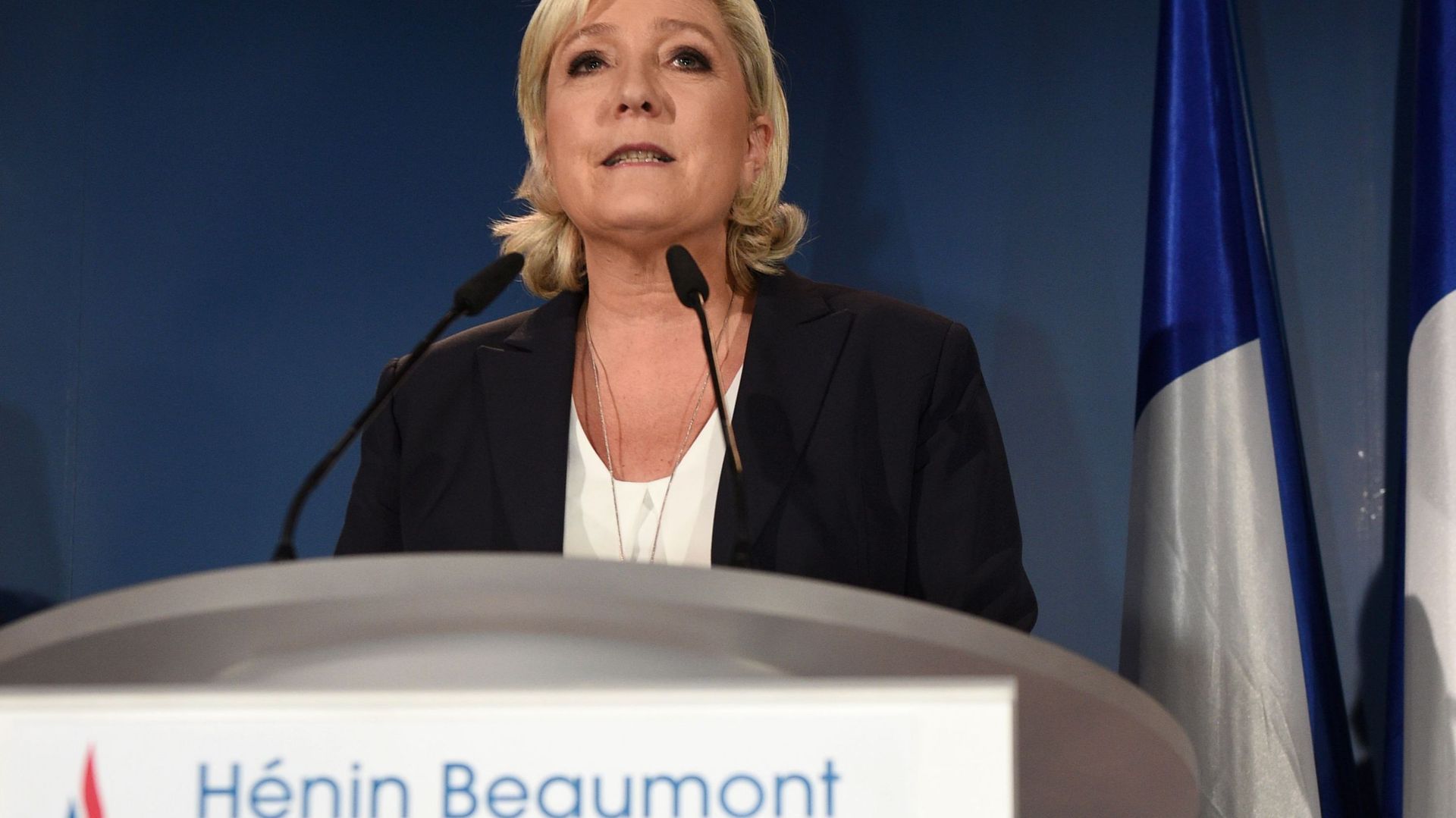 Marine Le Pen bien placée dans le Pas-de-Calais