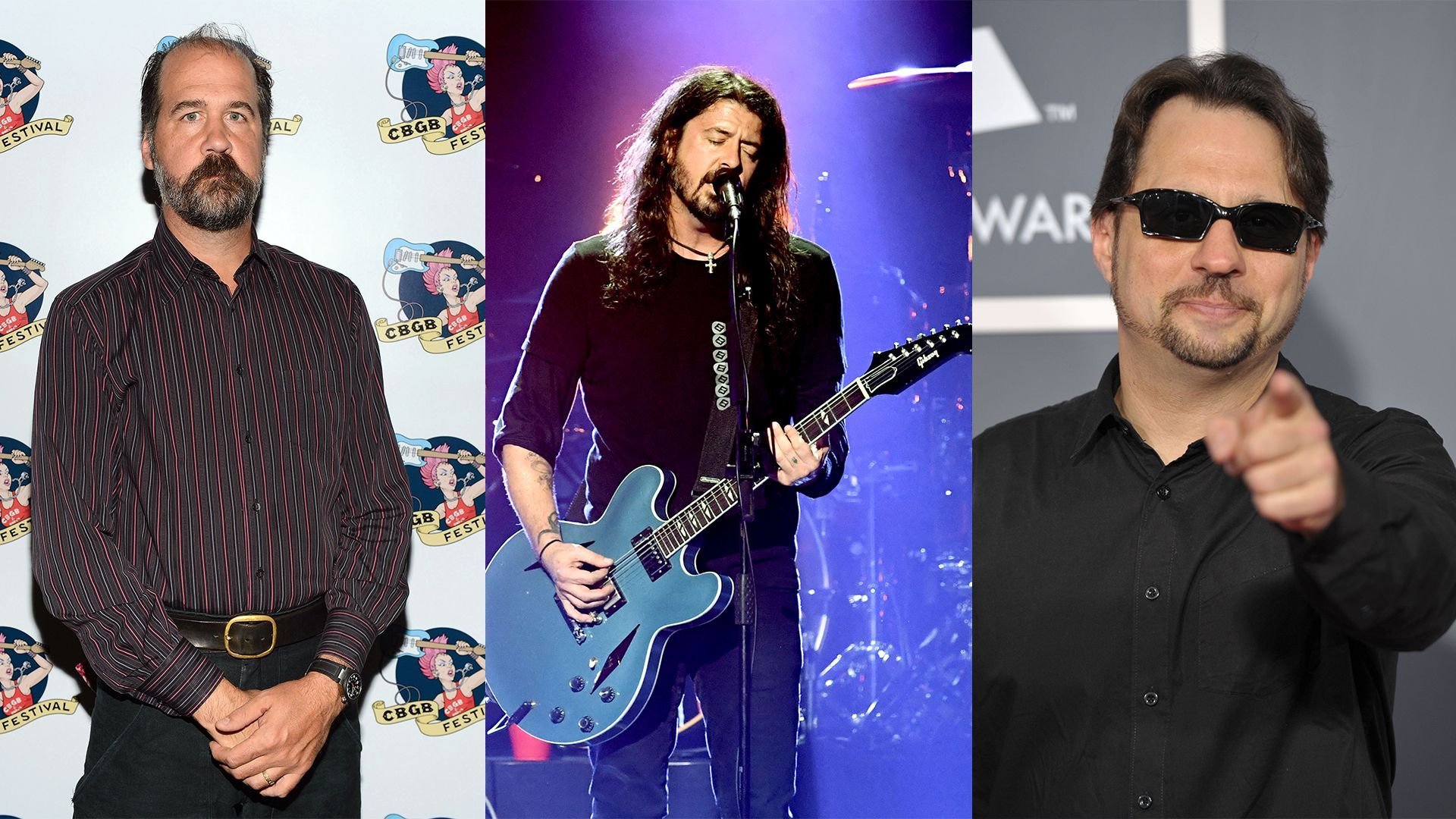 Krist Novoselic, Dave Grohl et Dave Lombardo