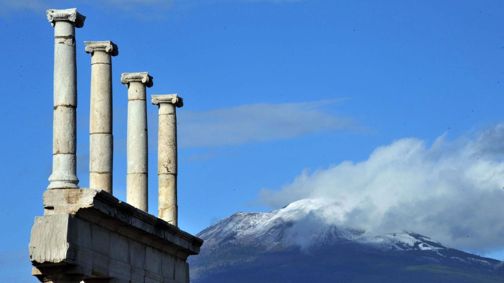 Italie: capteurs et satellites pour surveiller Pompéi