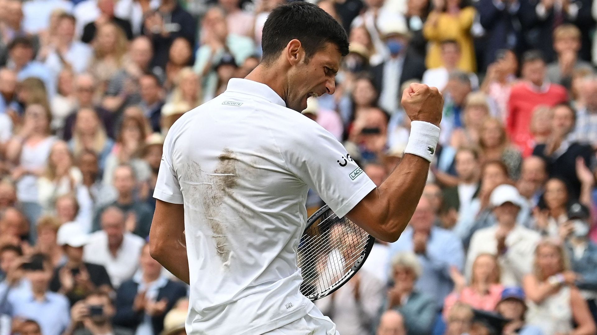 Novak Djokovic n’est plus qu’à une victoire de remporter un 20e titre du Grand Chelem.