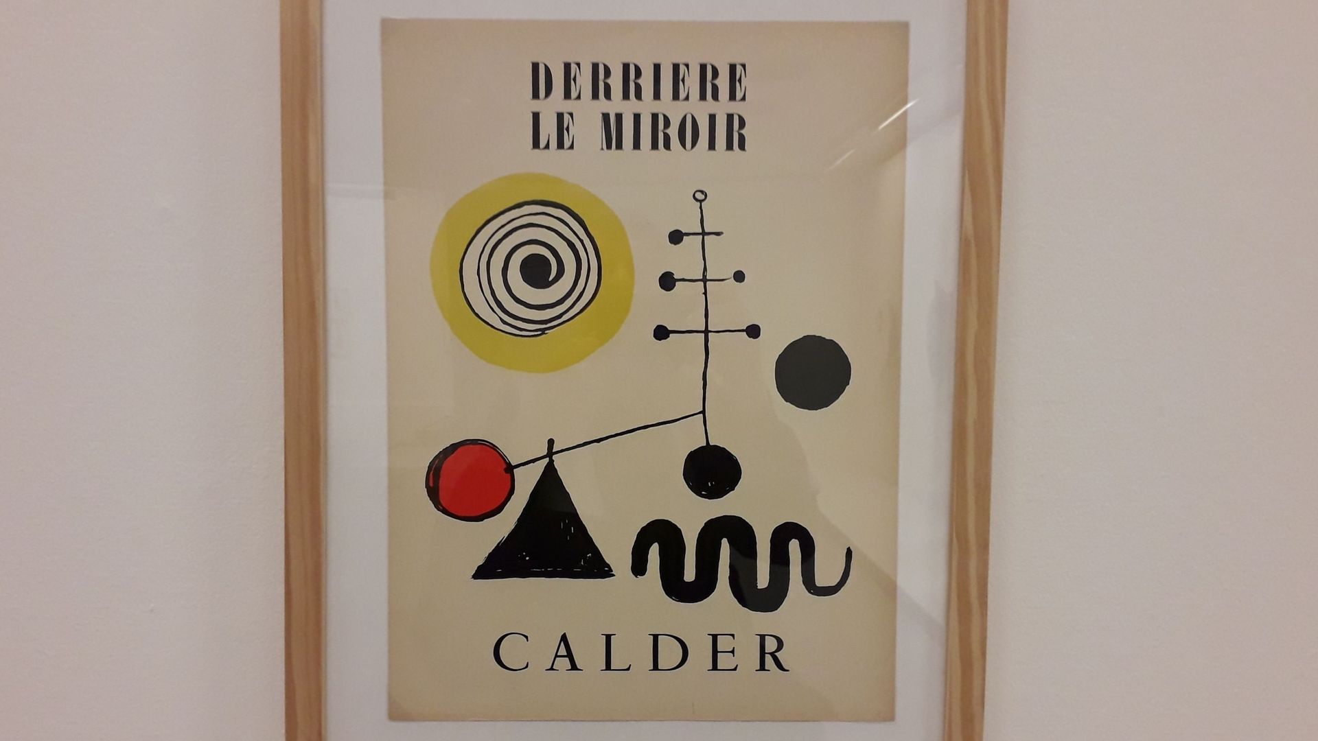 Pol Bury, "Calder", Derrière le miroir, n°31, juillet 1950