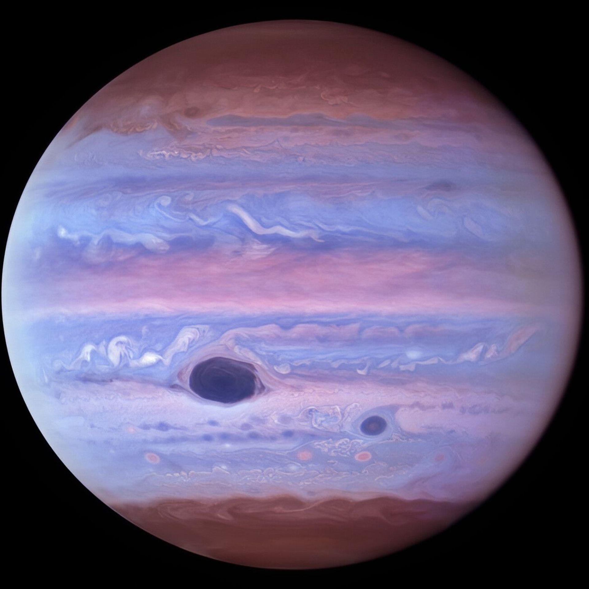 Image à l’ultraviolet de Jupiter