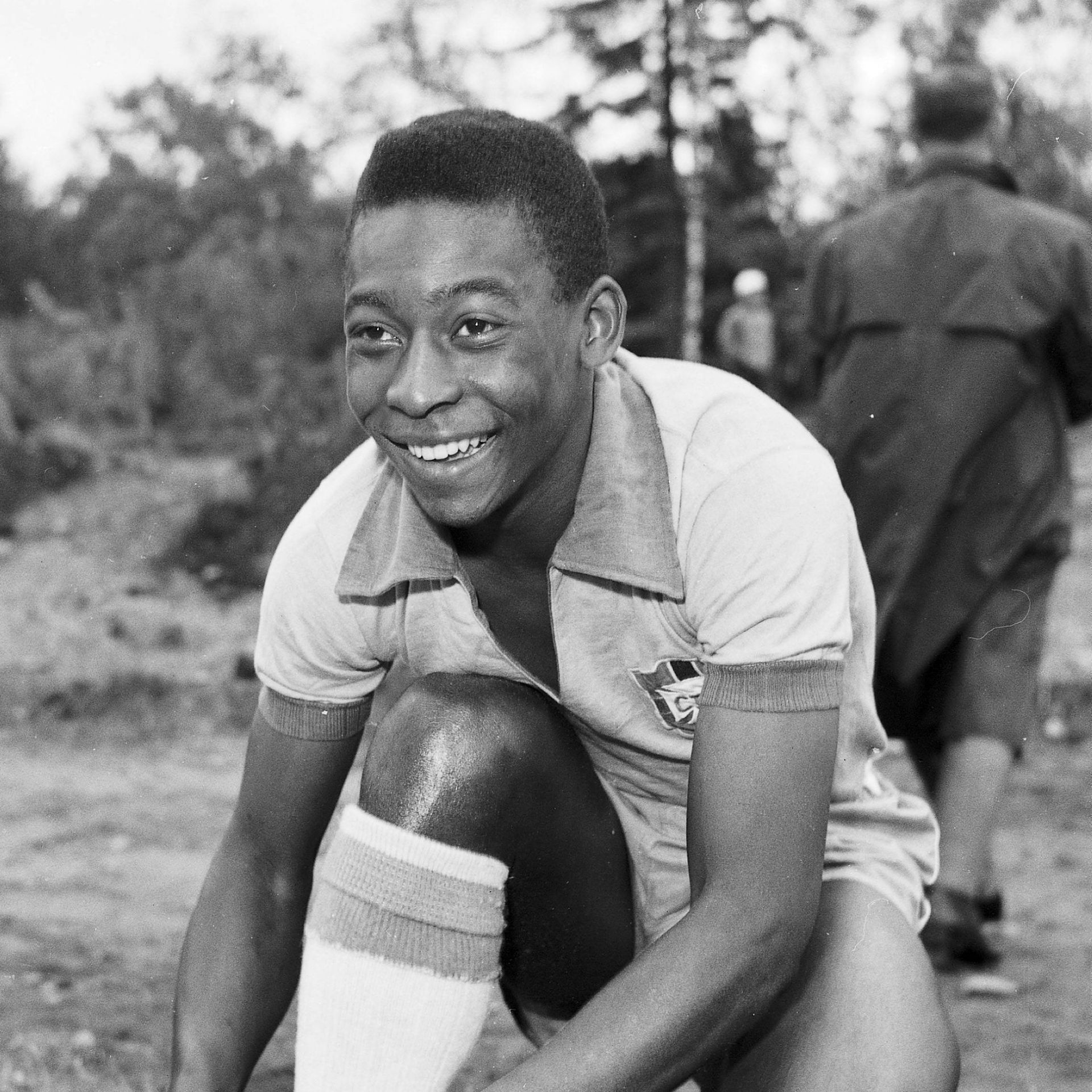Pelé à 17 ans lors de la Coupe du Monde 1958