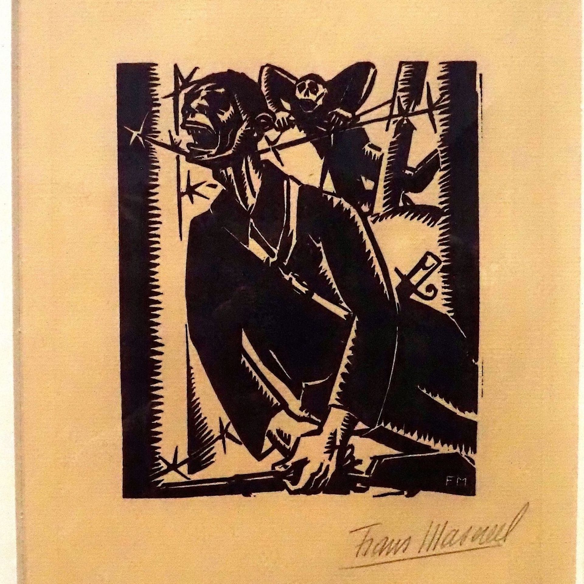 Debout les morts - Résurrection infernale, Frans Masereel - 1917