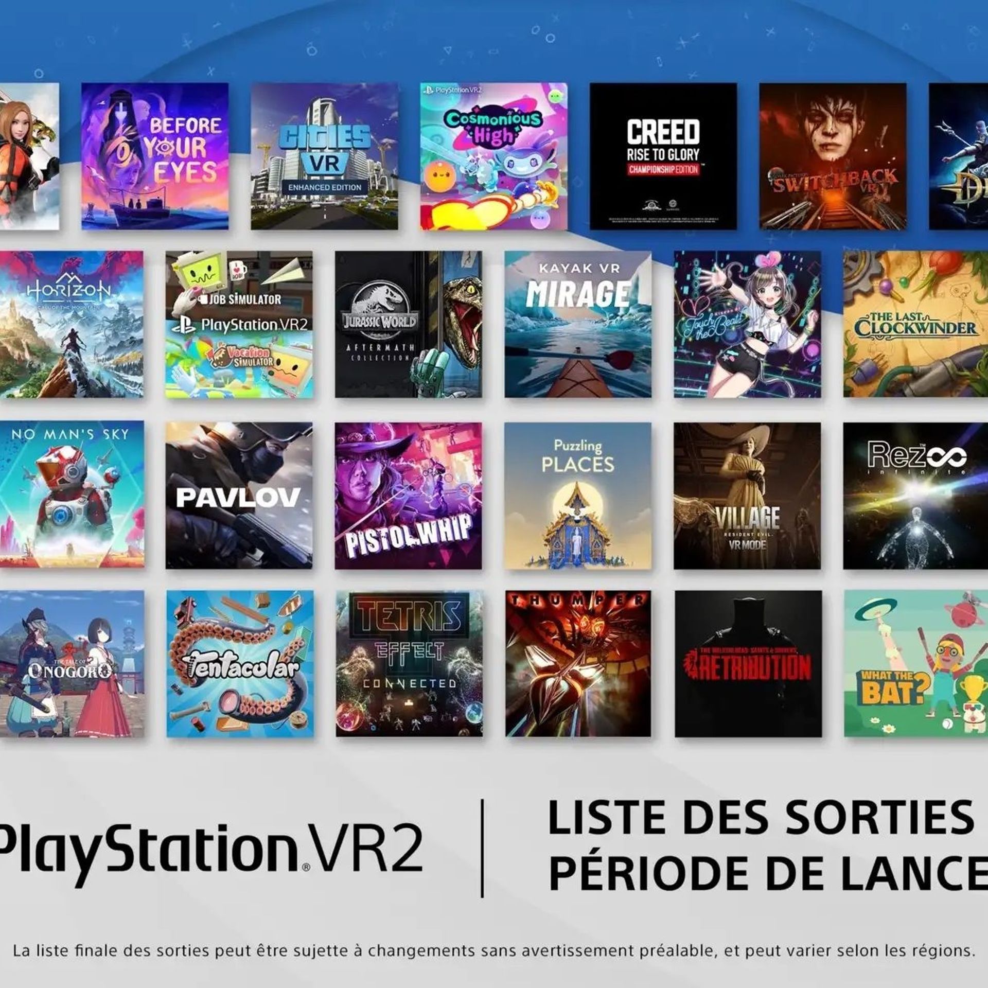 Les 10 premiers jeux PSVR 2 ✨ Du LOURD arrive sur PlayStation VR 2 ✨ 