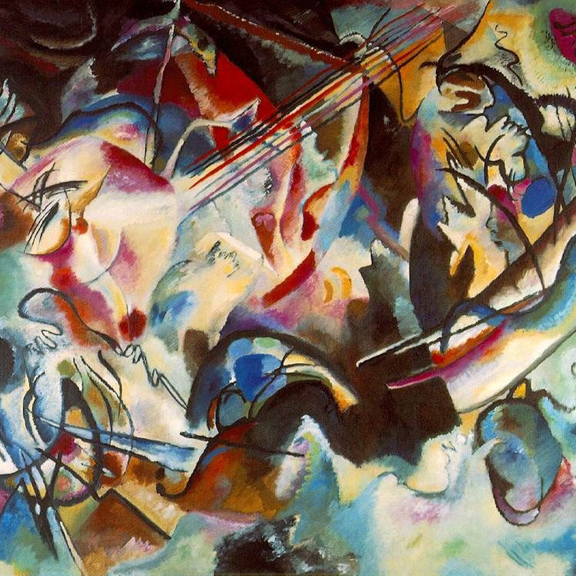 Quand peinture et musique se mêlent avec Kandinsky et la musique russe de  son époque - rtbf.be