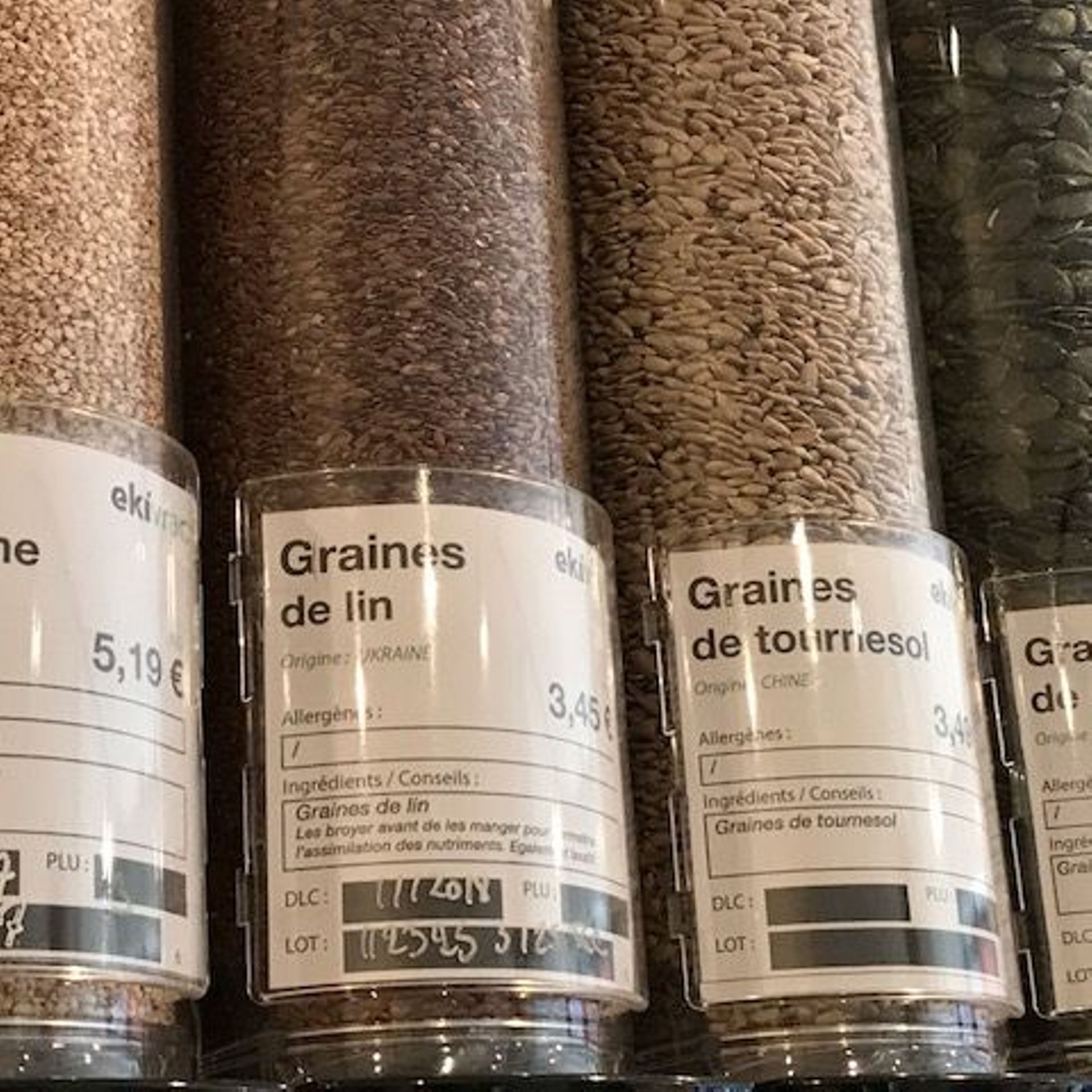 Quinoa bio ou graines de chia bio - chez Lidl Luxembourg