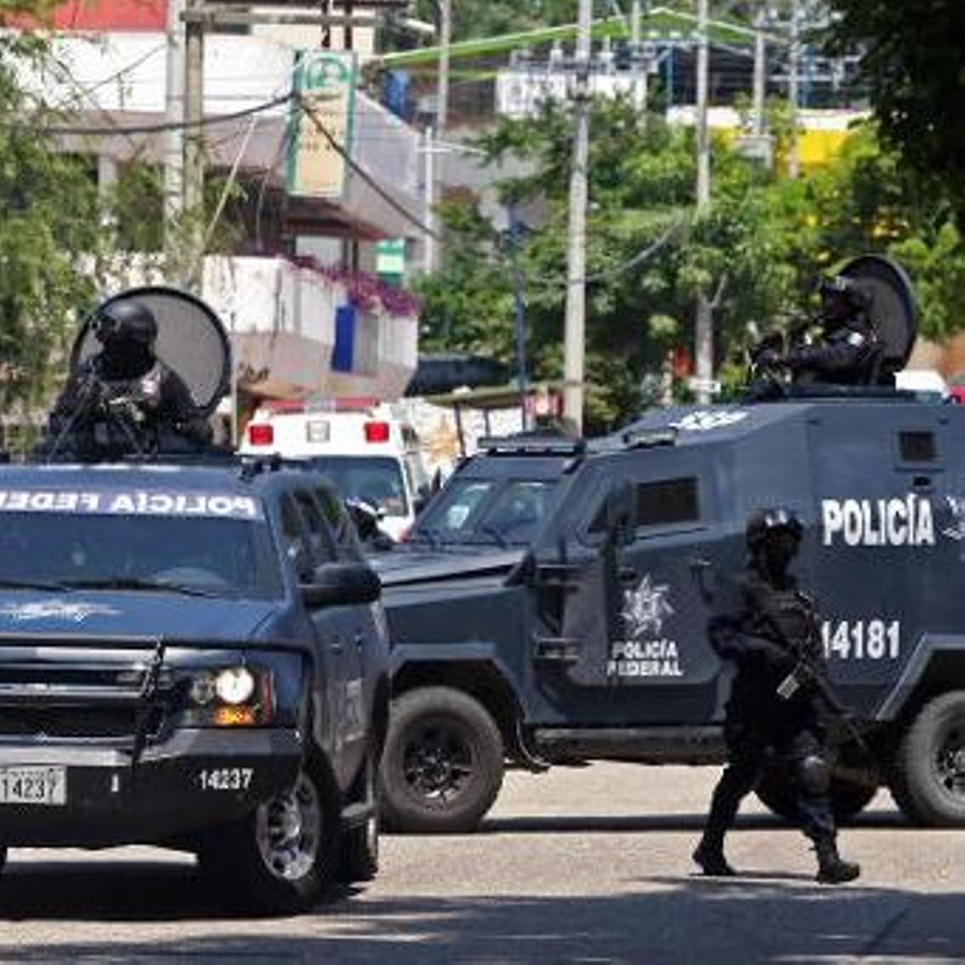 voiture de police mexicaine