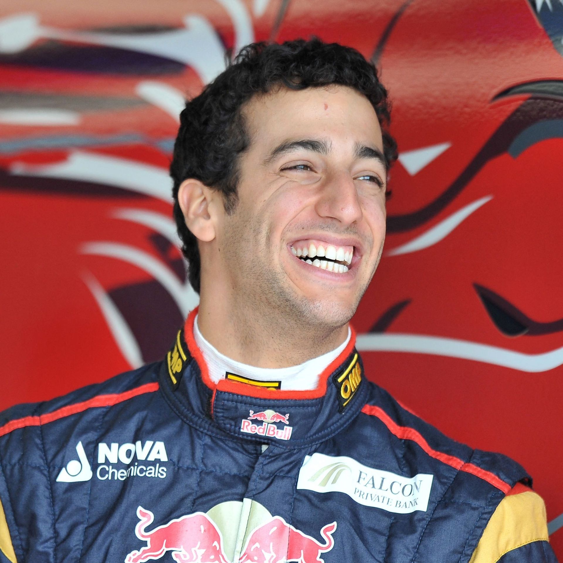 Daniel Ricciardo a effectué sa première saison complète chez Toro Rosso en 2012.