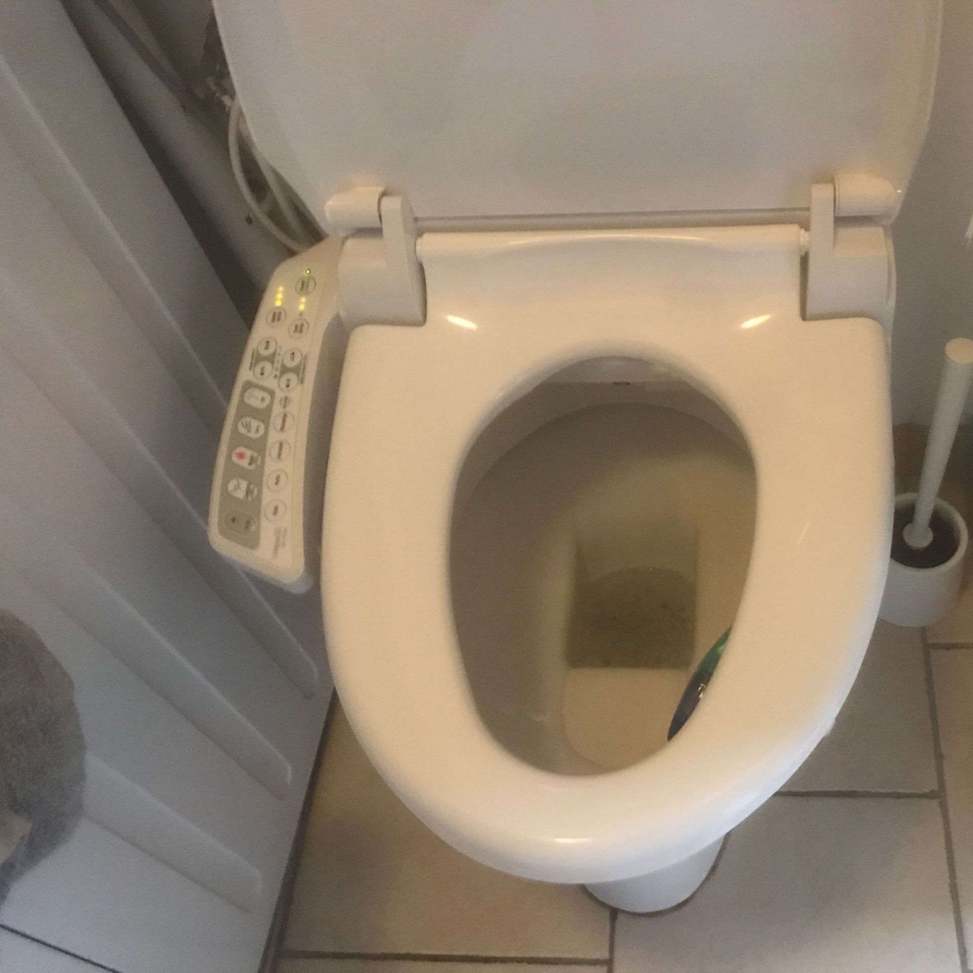 Un Theutois tente de faire percer les toilettes japonaises en