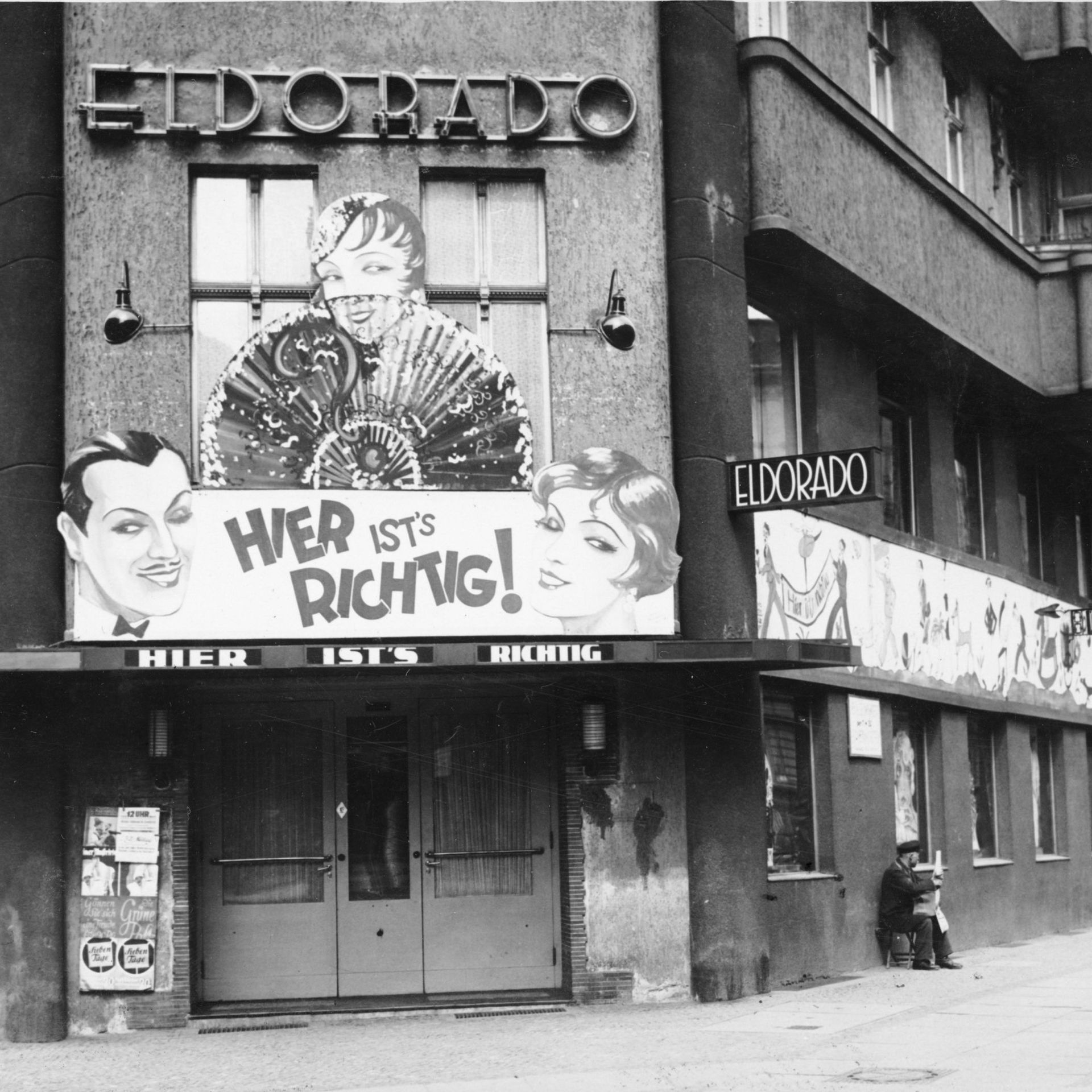  Vue extérieure du cabaret Eldorado, Berlin, 1932 