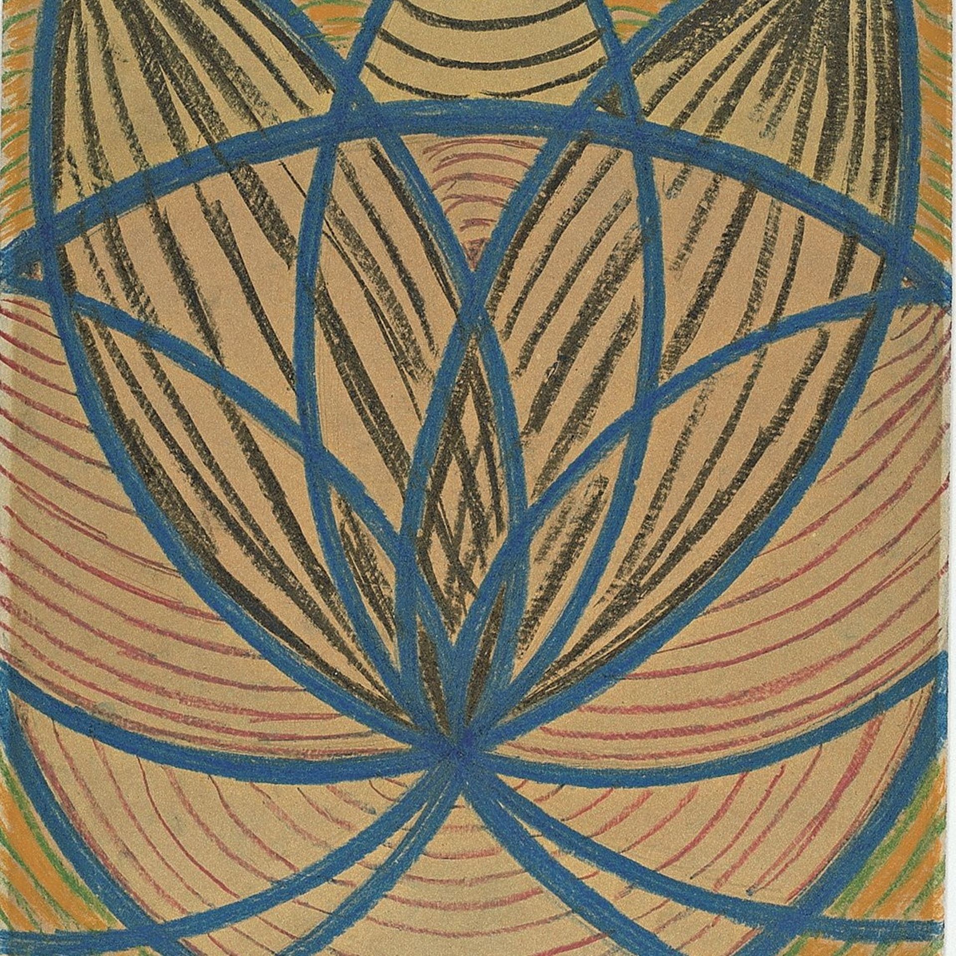 Vaslav Nijinski, Arcs et segments : lignes, 1918–1919, Stiftung John Neumeier, Hambourg, 