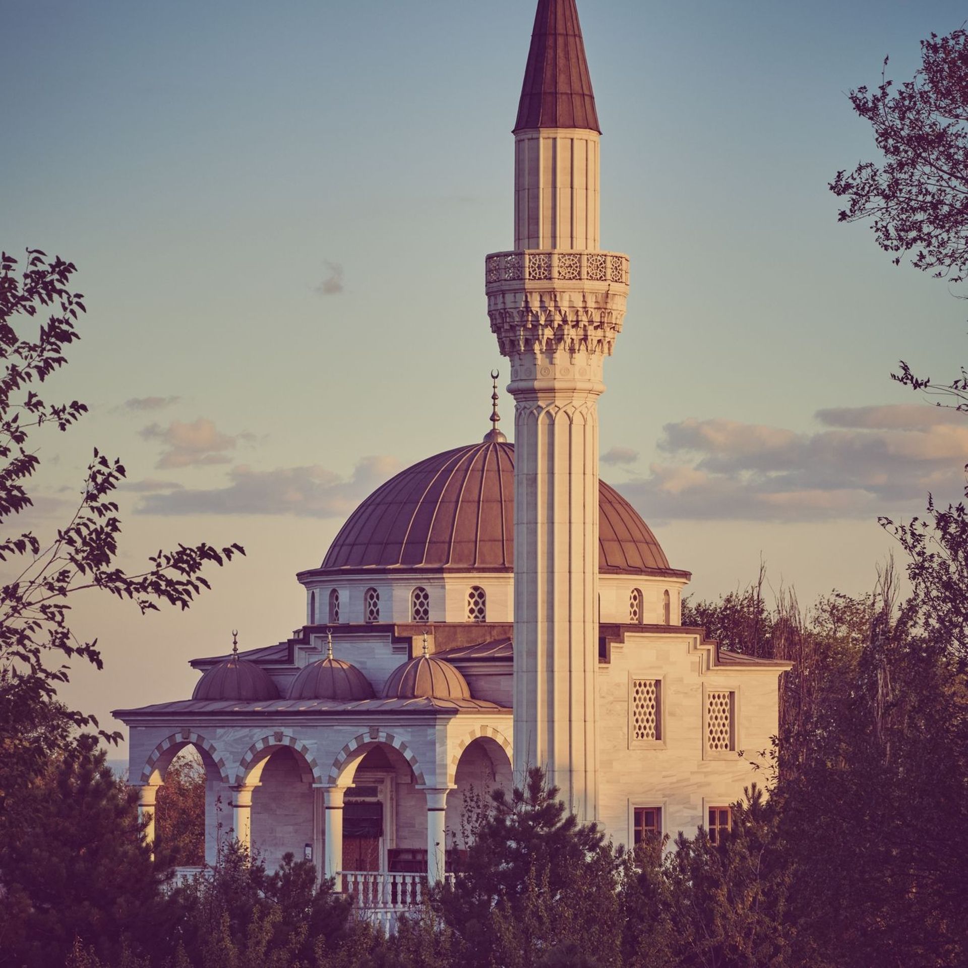 Mosquée ottomane à Marioupol