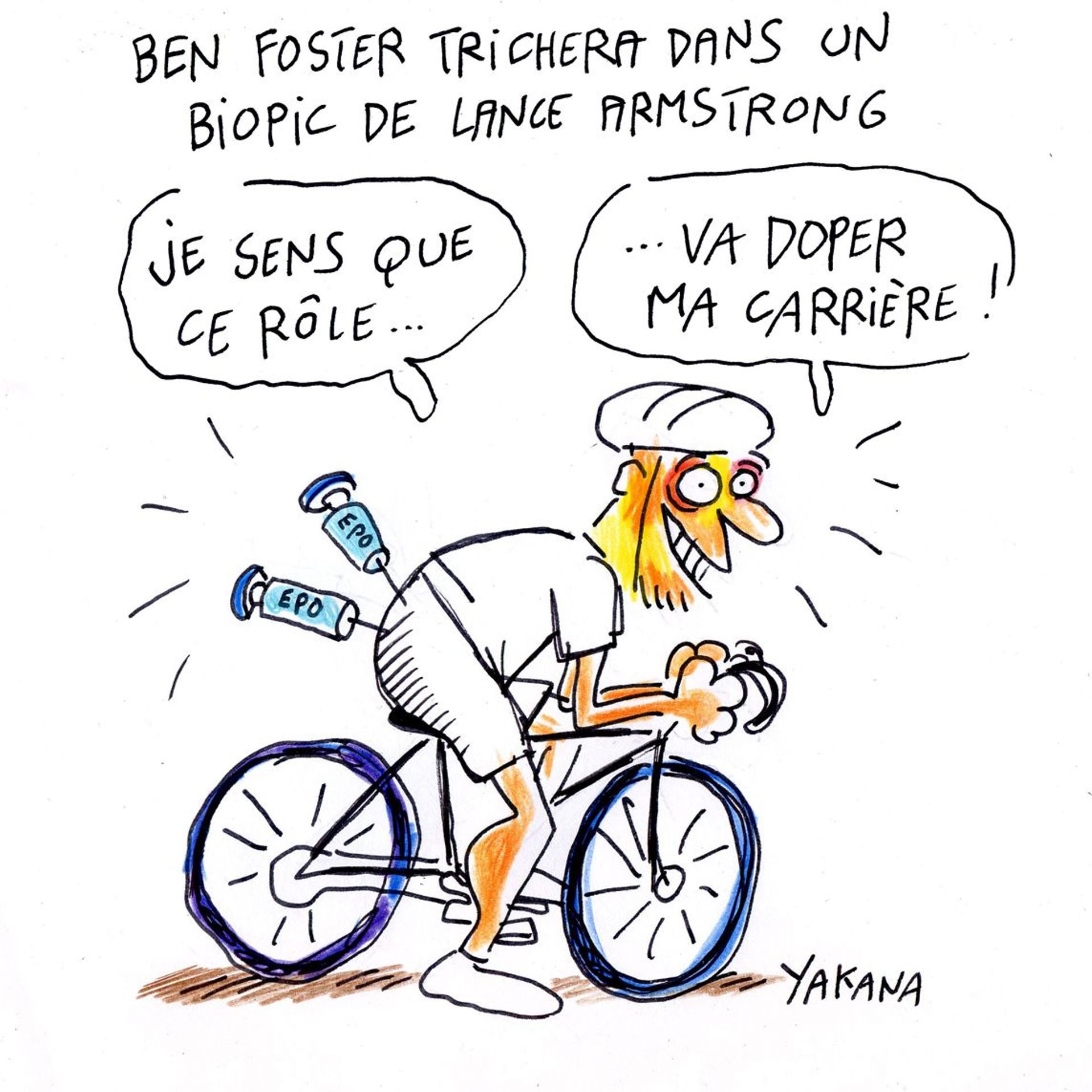 Ben Foster Trichera Dans Un Biopic De Lance Armstrong Rtbf Be