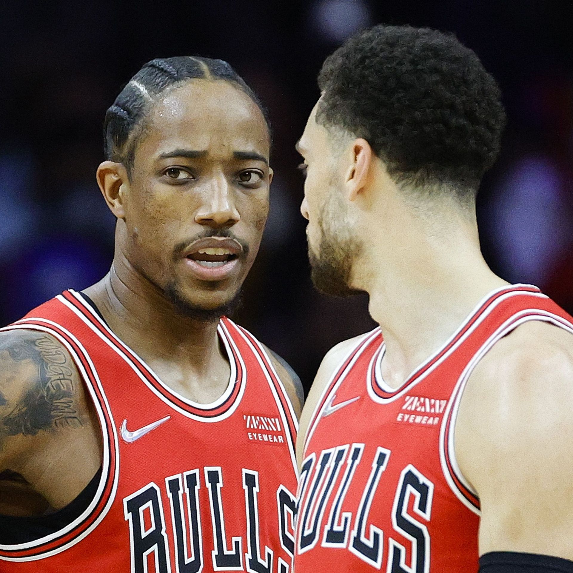 DeRozan et Lavine chez les Bulls.